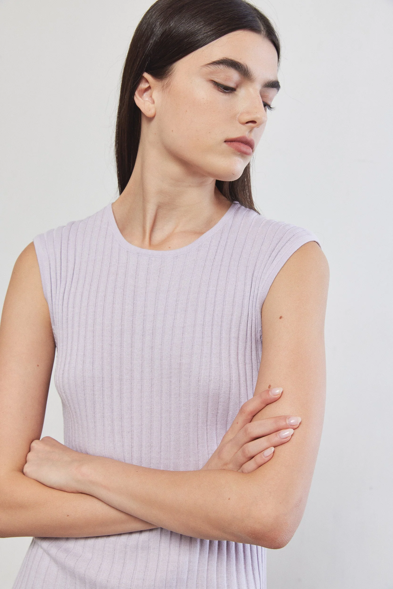 Knitted Muscle T Dress - Image 3