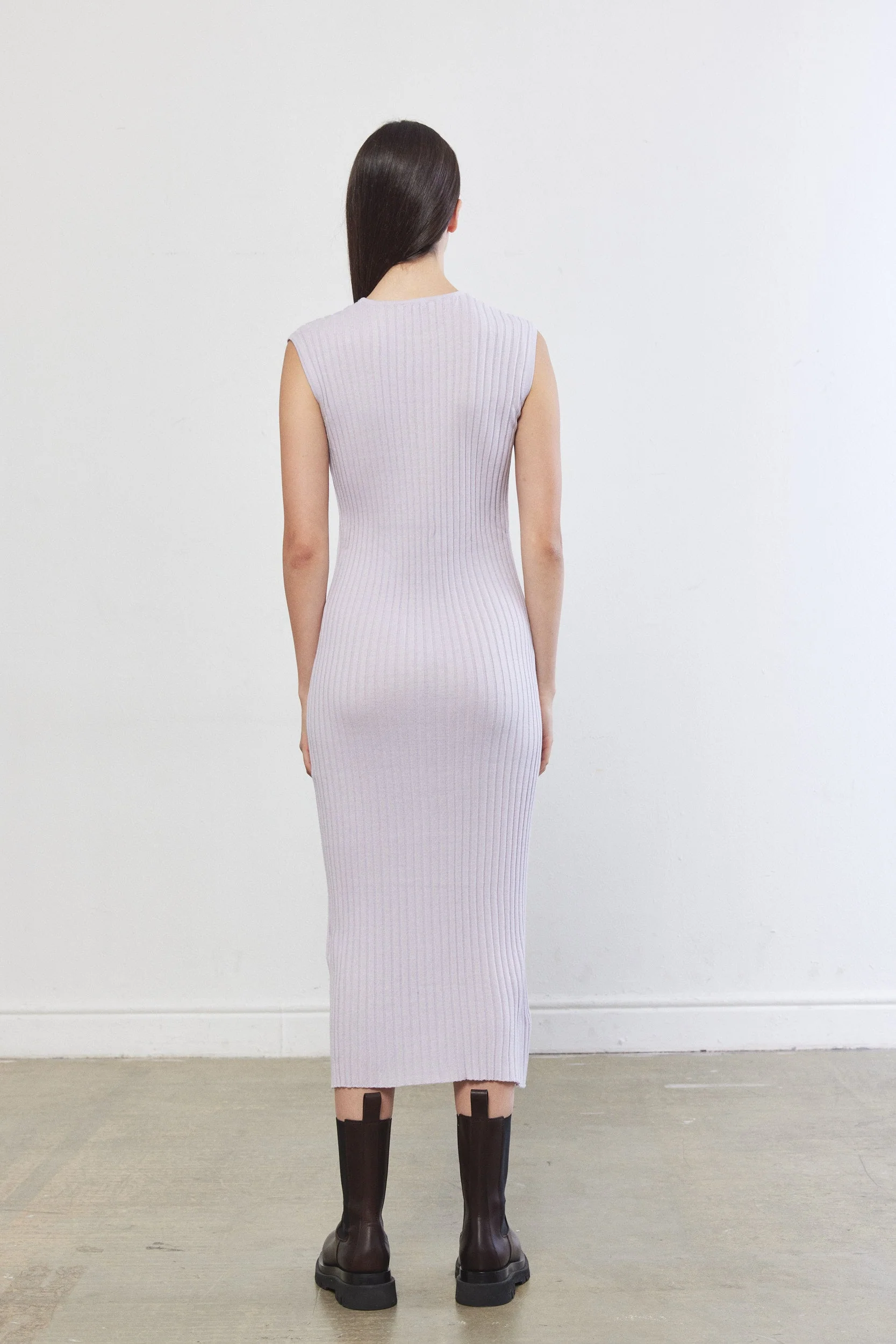 Knitted Muscle T Dress - Image 8