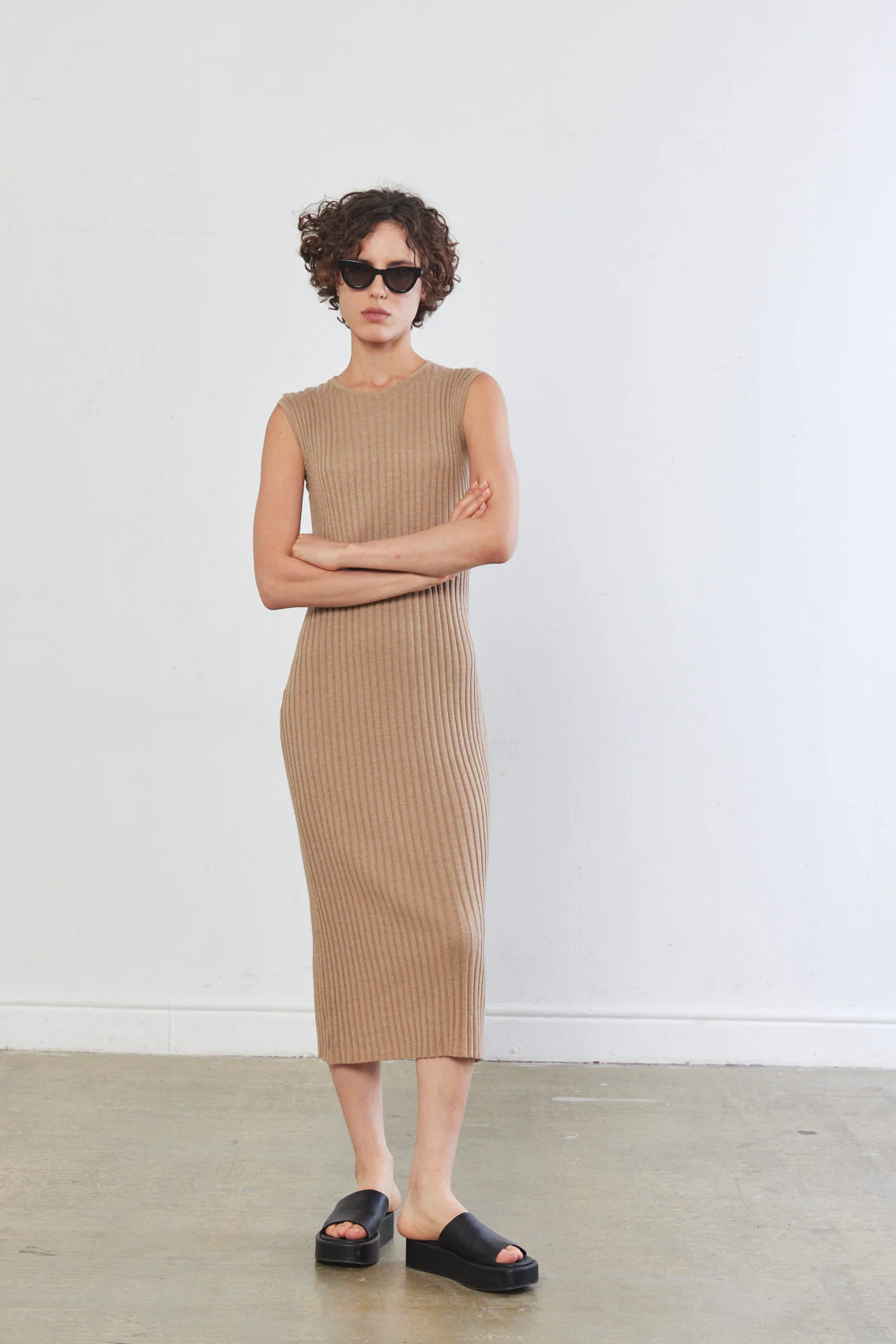 Knitted Muscle T Dress - Image 5