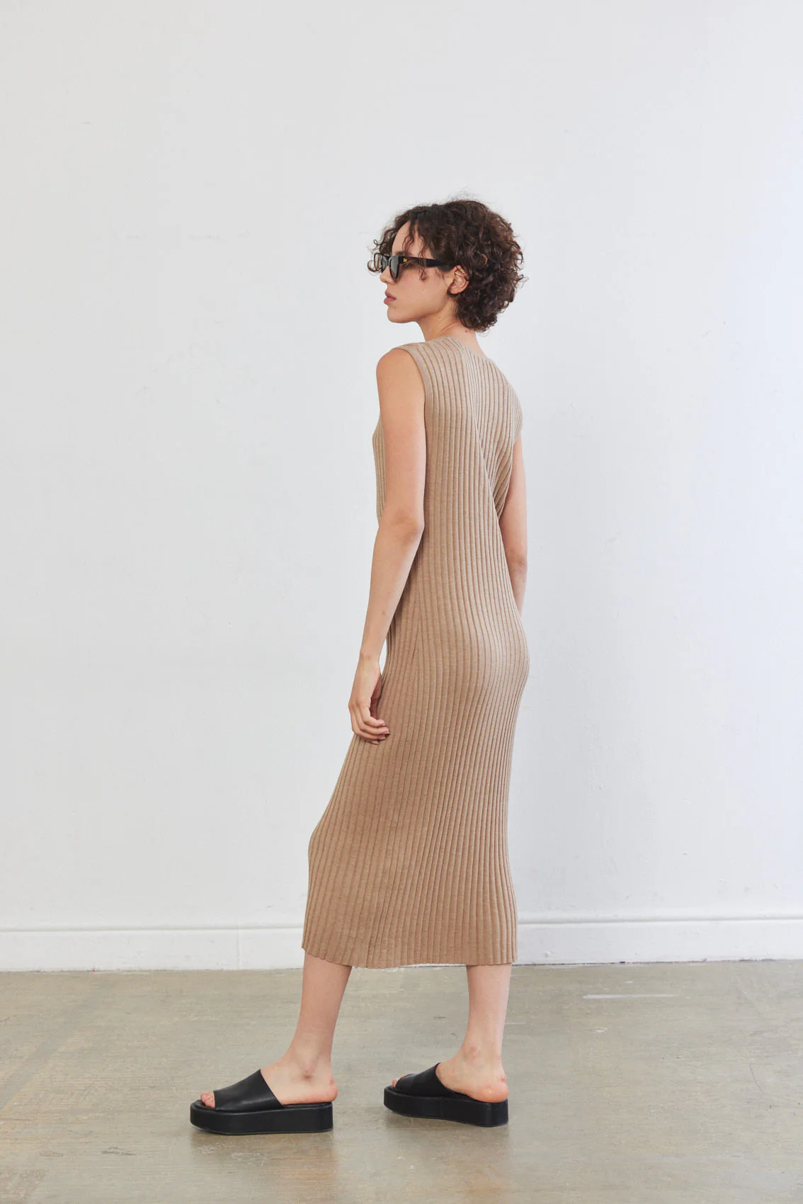 Knitted Muscle T Dress - Image 6