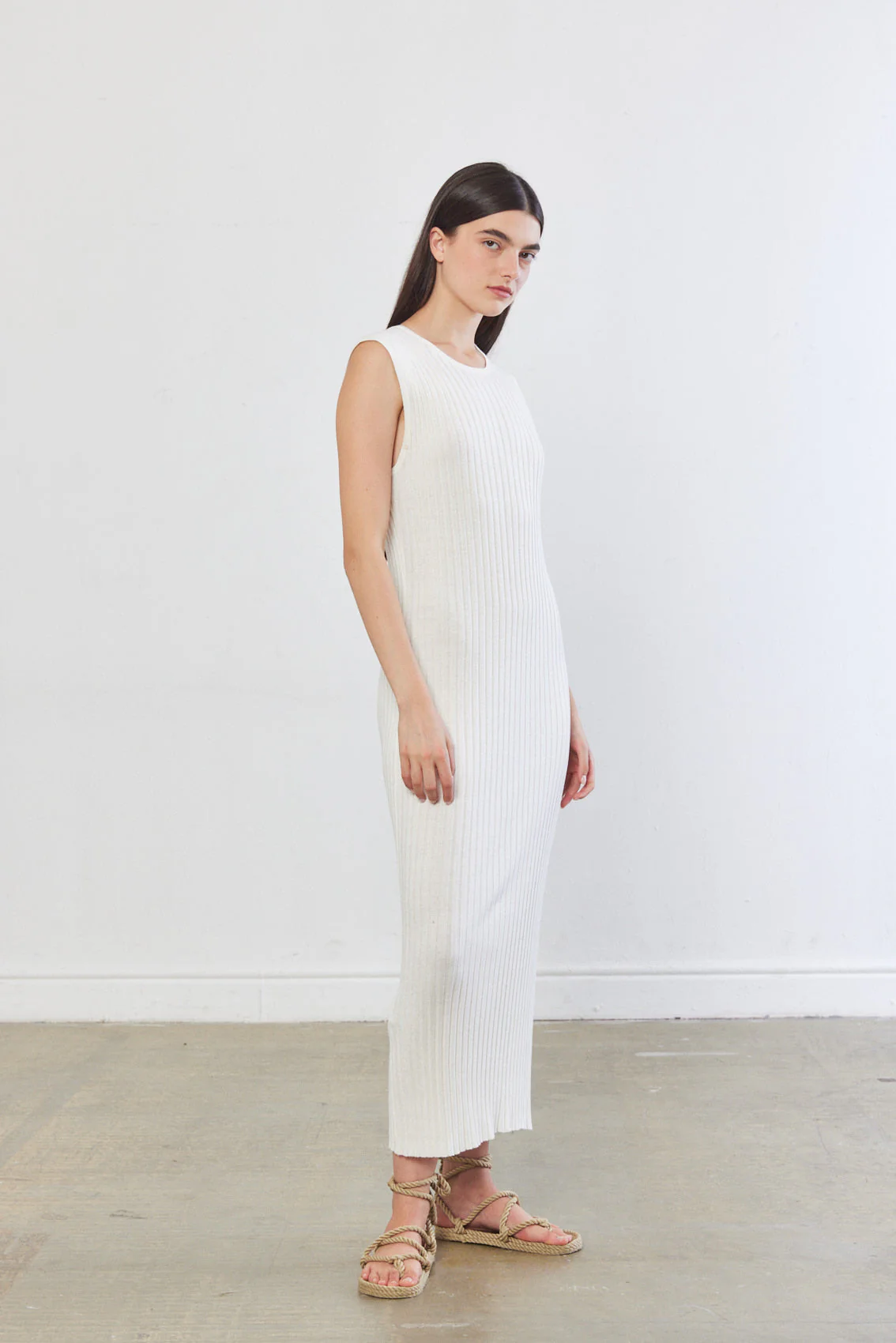 Knitted Muscle T Dress - Image 5