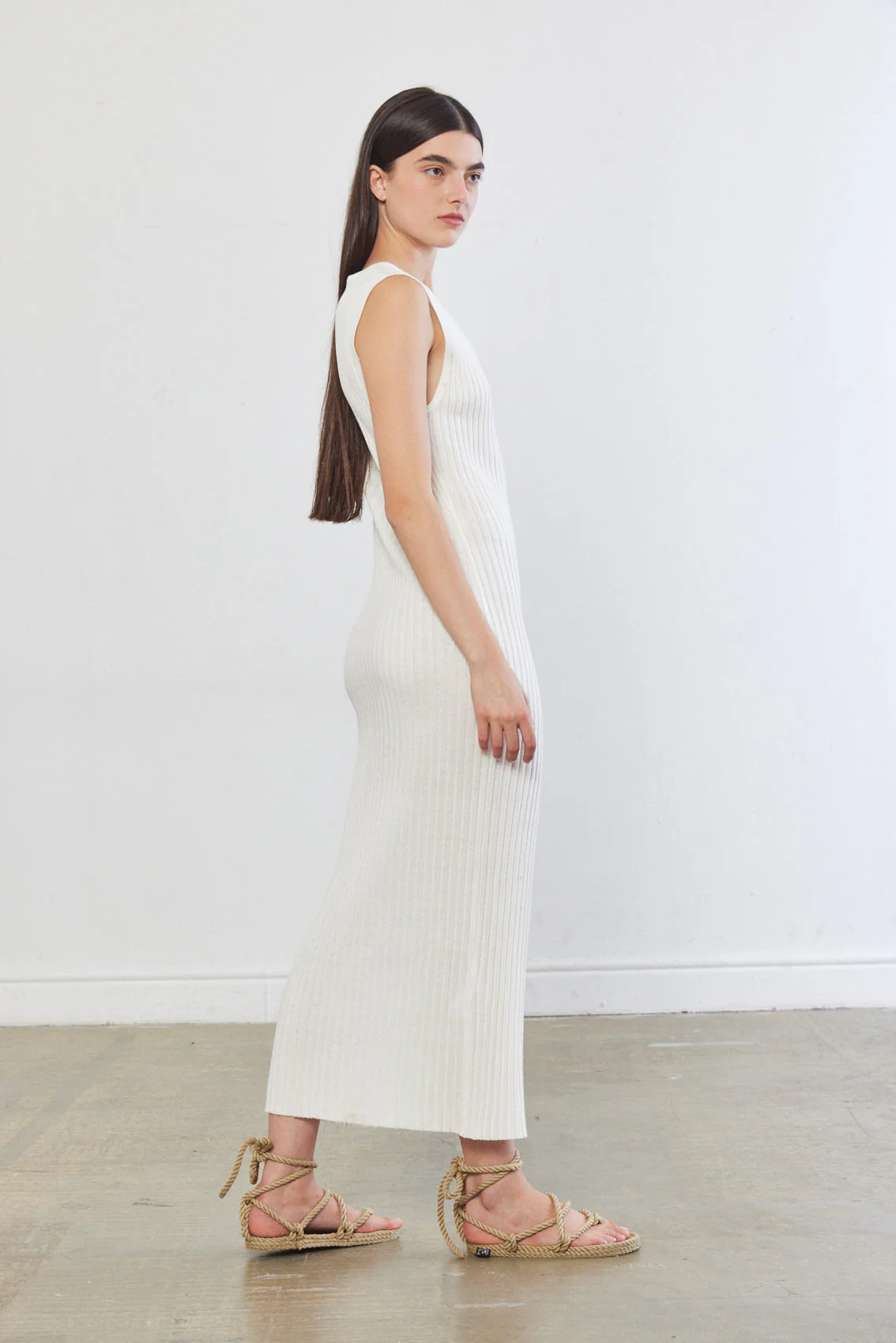 Knitted Muscle T Dress - Image 6