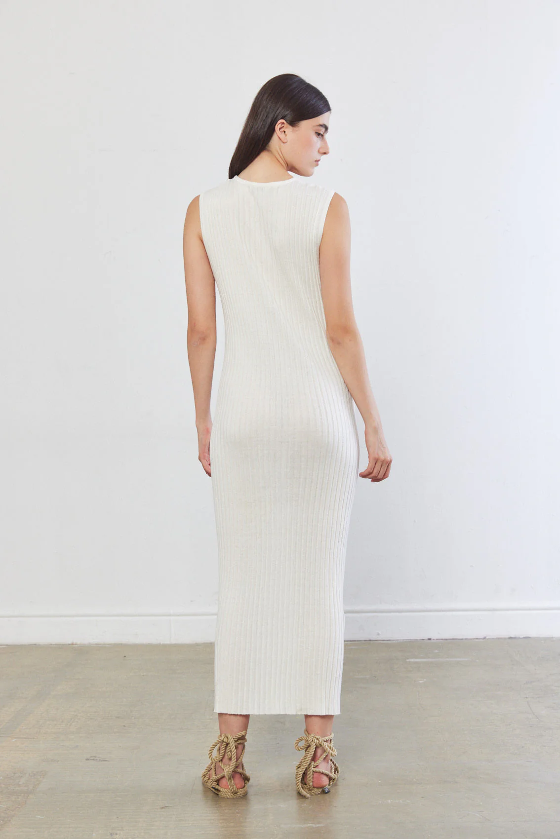 Knitted Muscle T Dress - Image 7