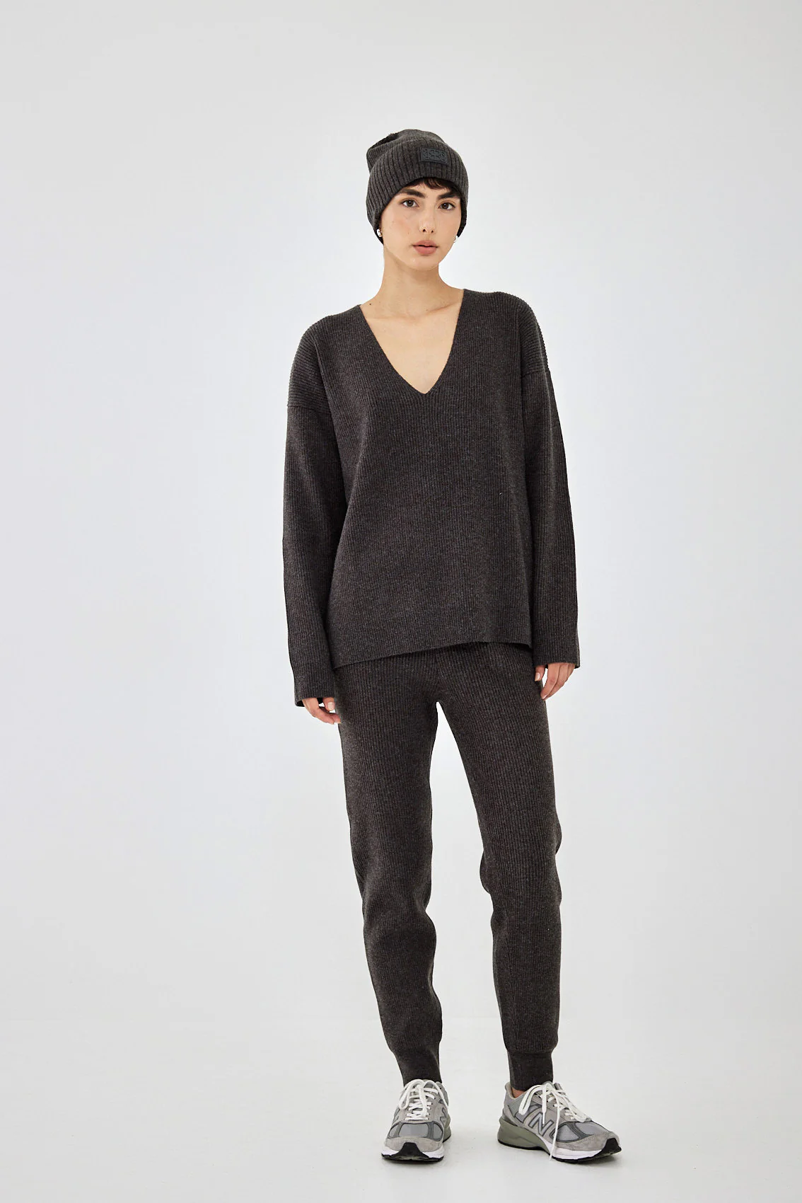 Knitted Ribbed Jogger