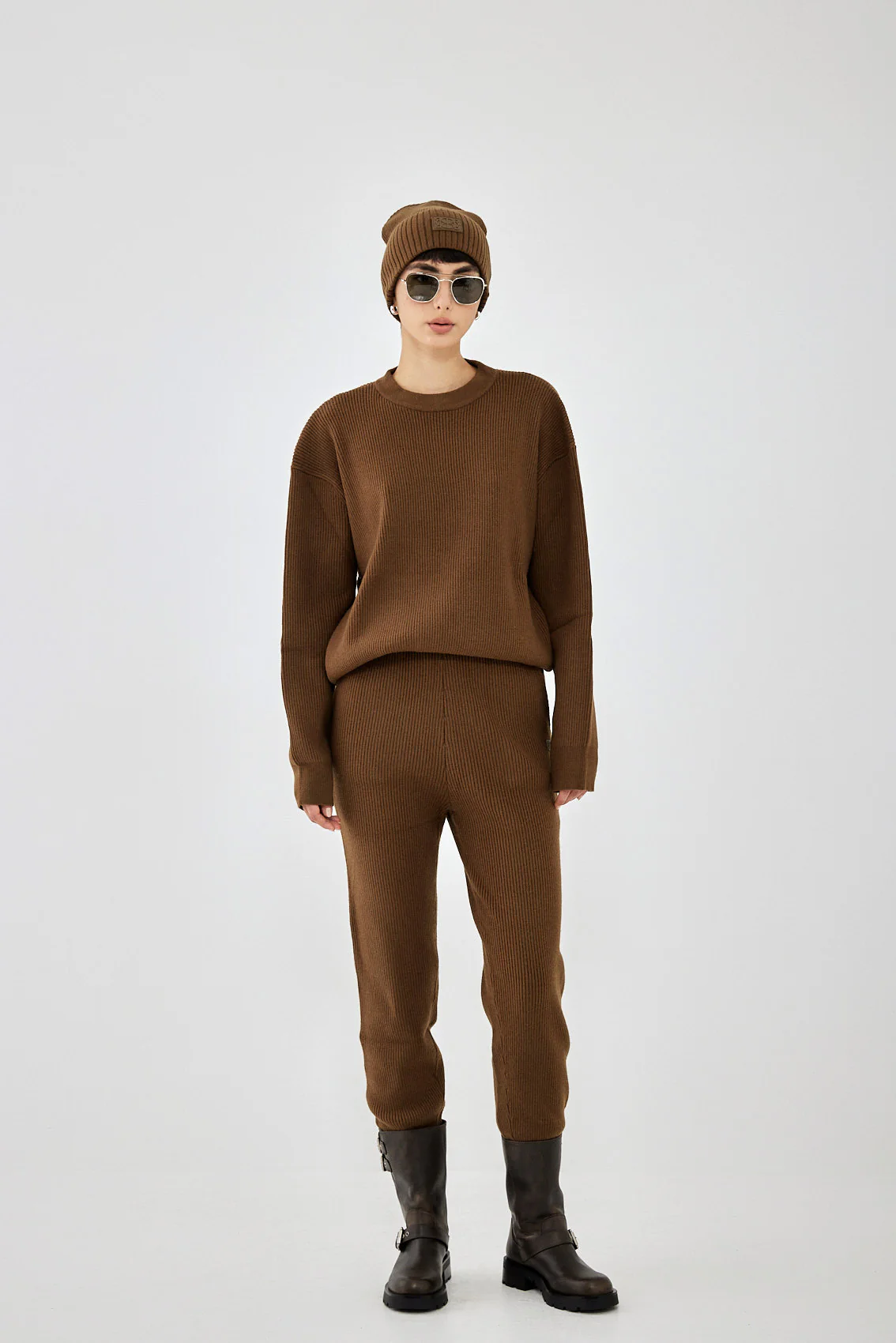Knitted Ribbed Jogger