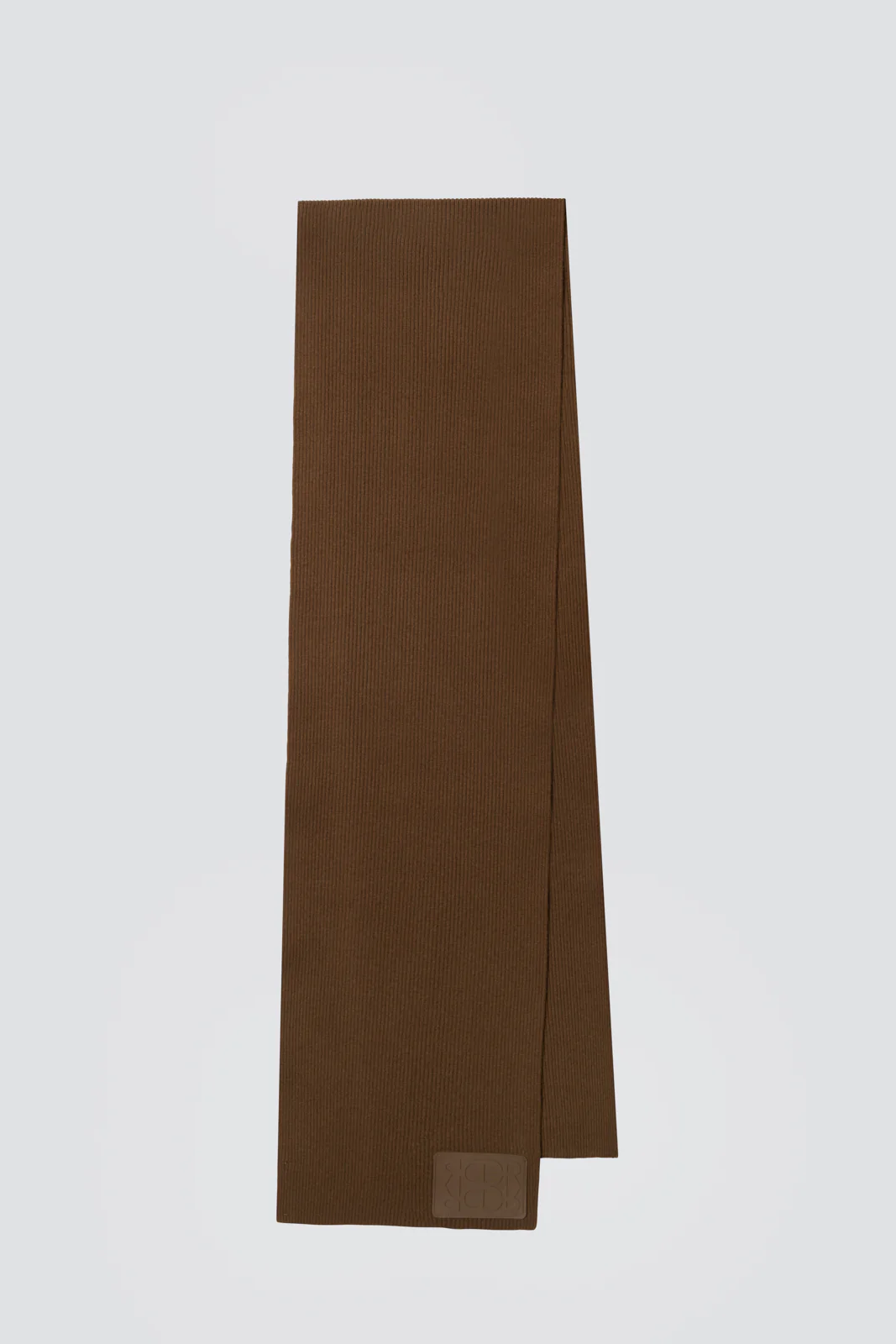 Knitted Ribbed Scarf