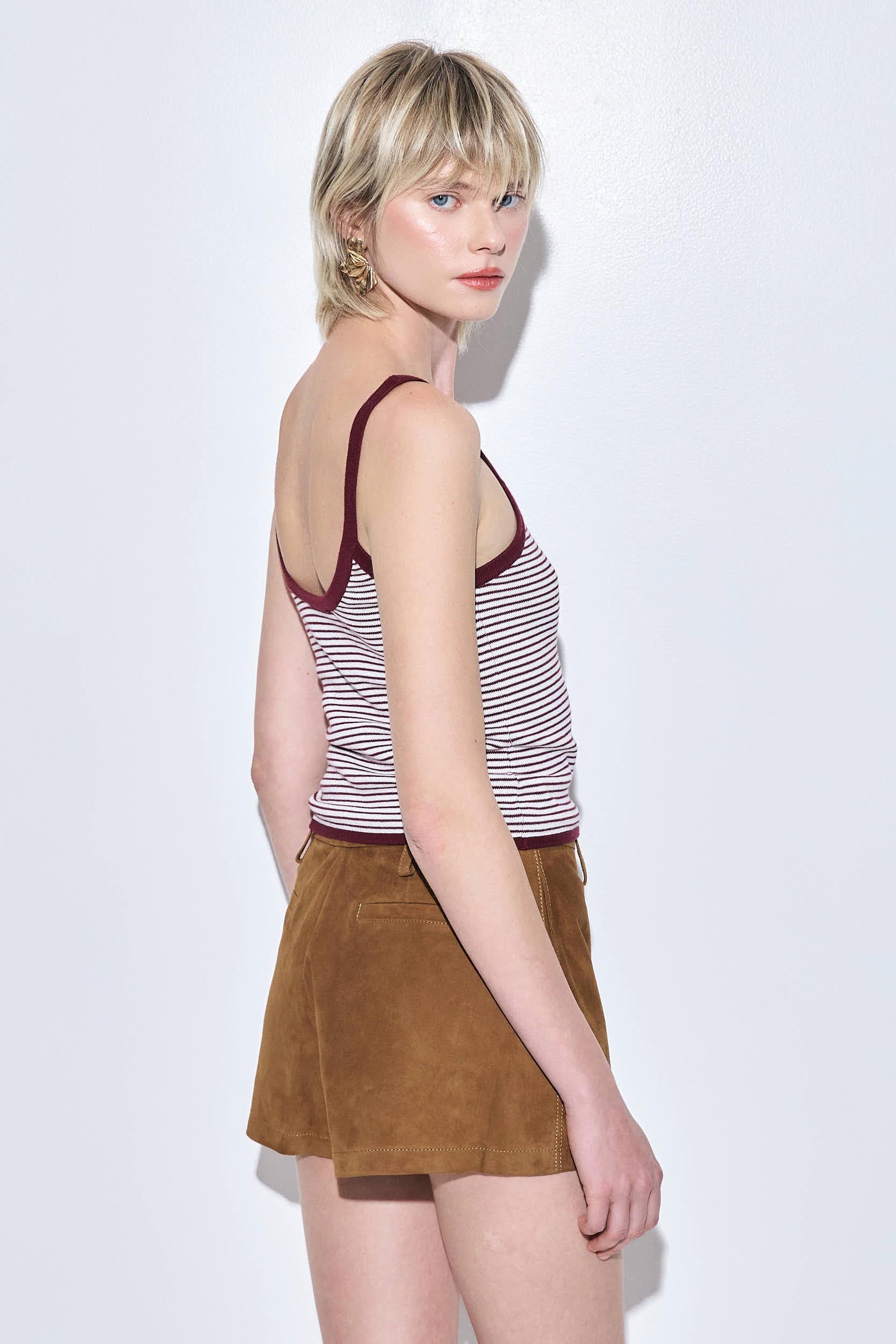 Knitted Sporty Cami Top - Image 5