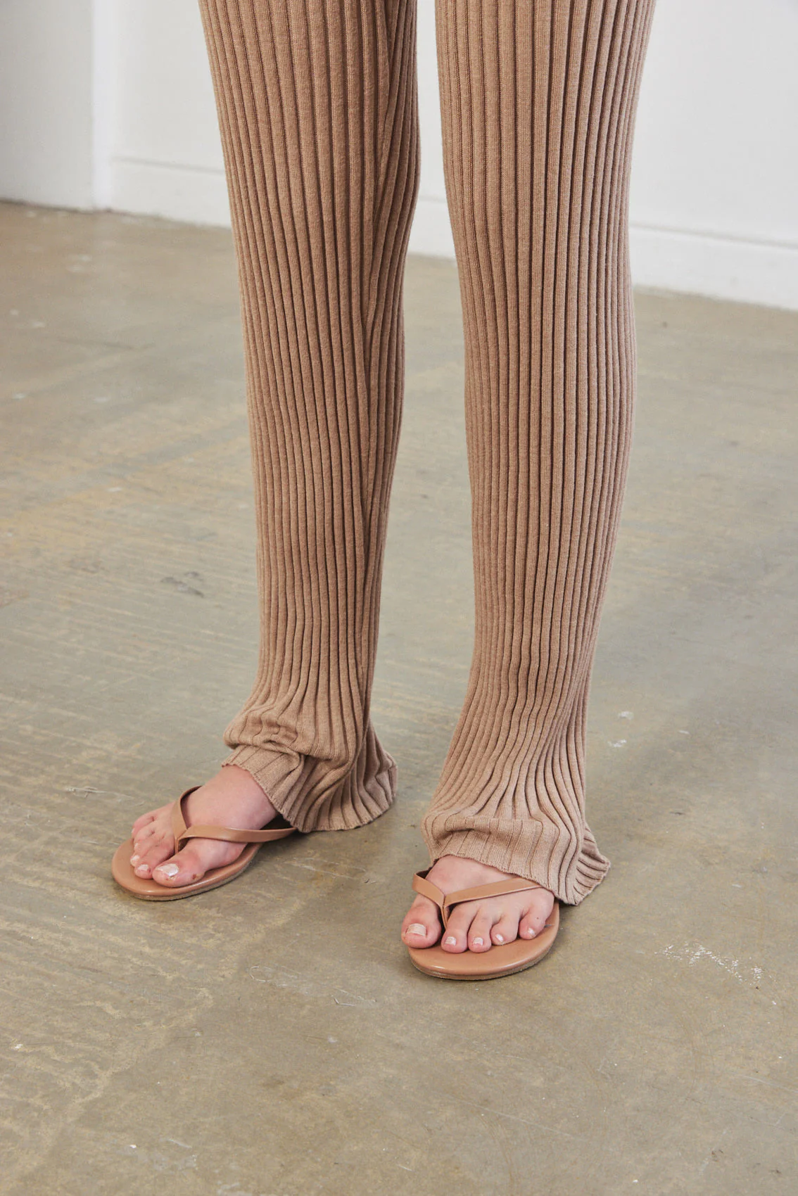 Knitted Straight Pants - Image 3