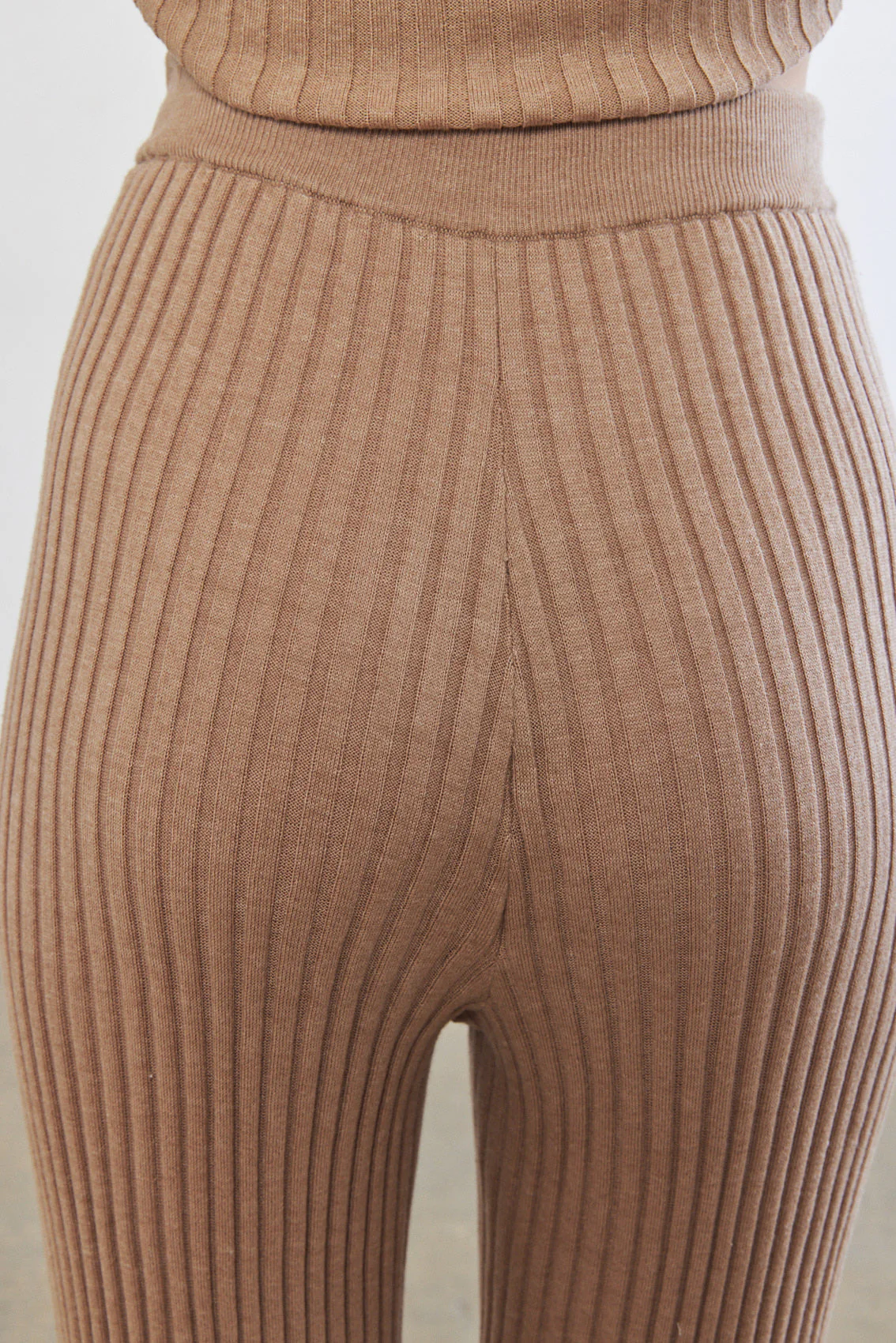 Knitted Straight Pants - Image 4