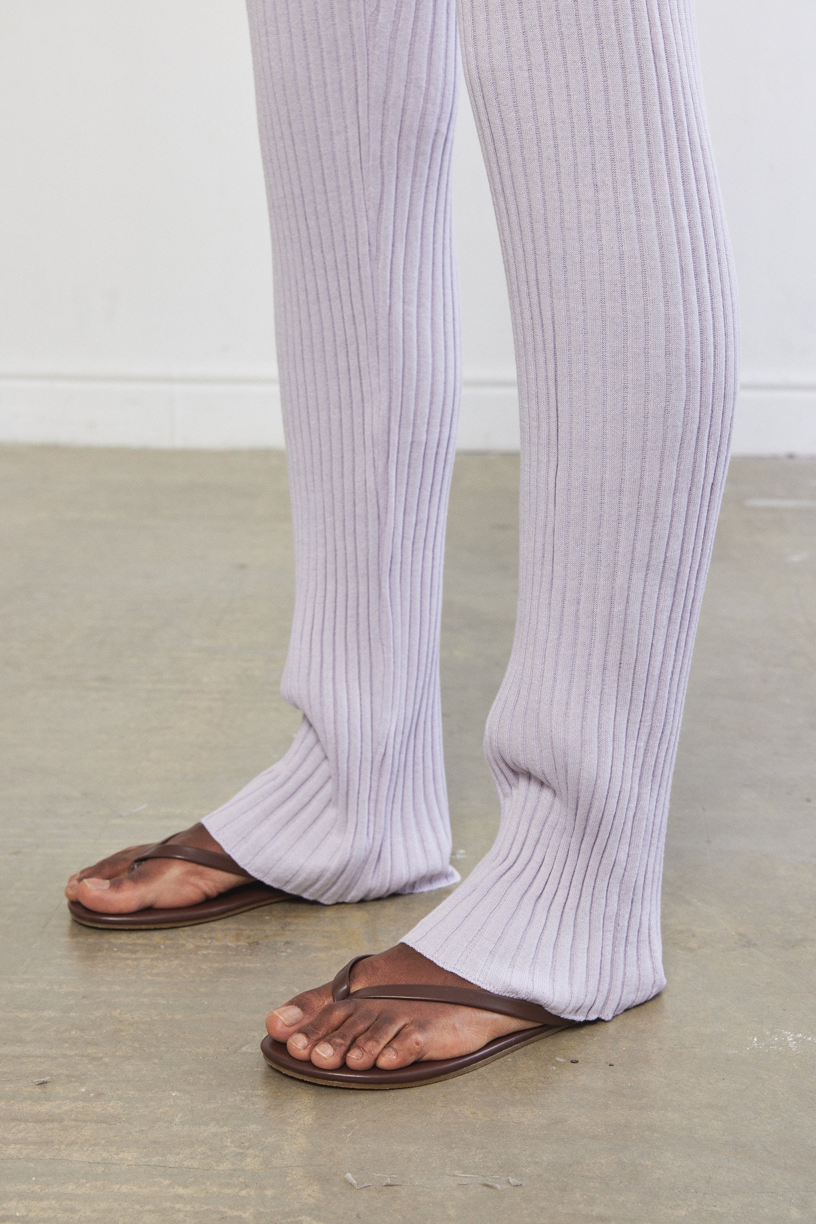 Knitted Straight Pants - Image 4
