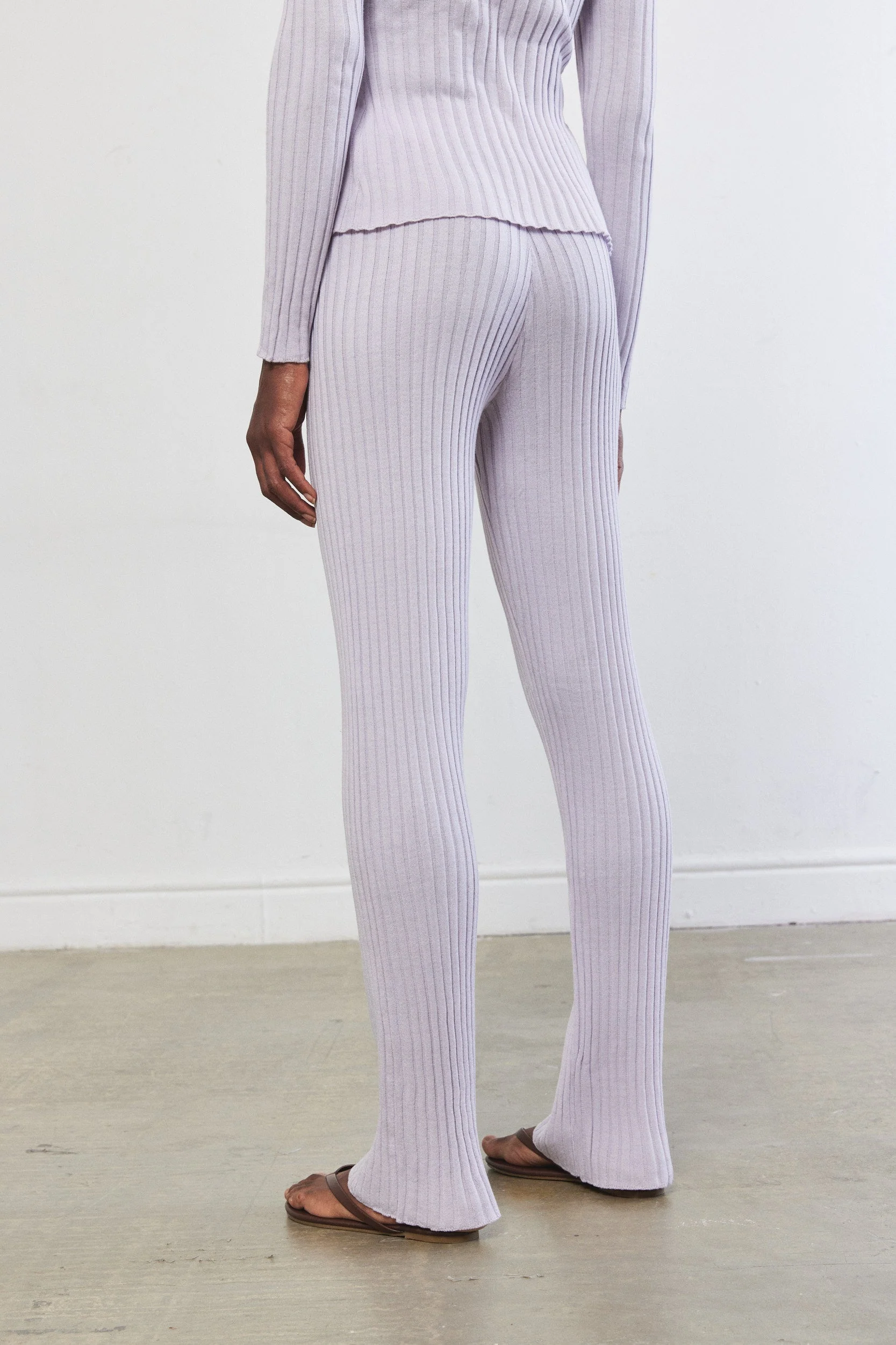 Knitted Straight Pants - Image 8