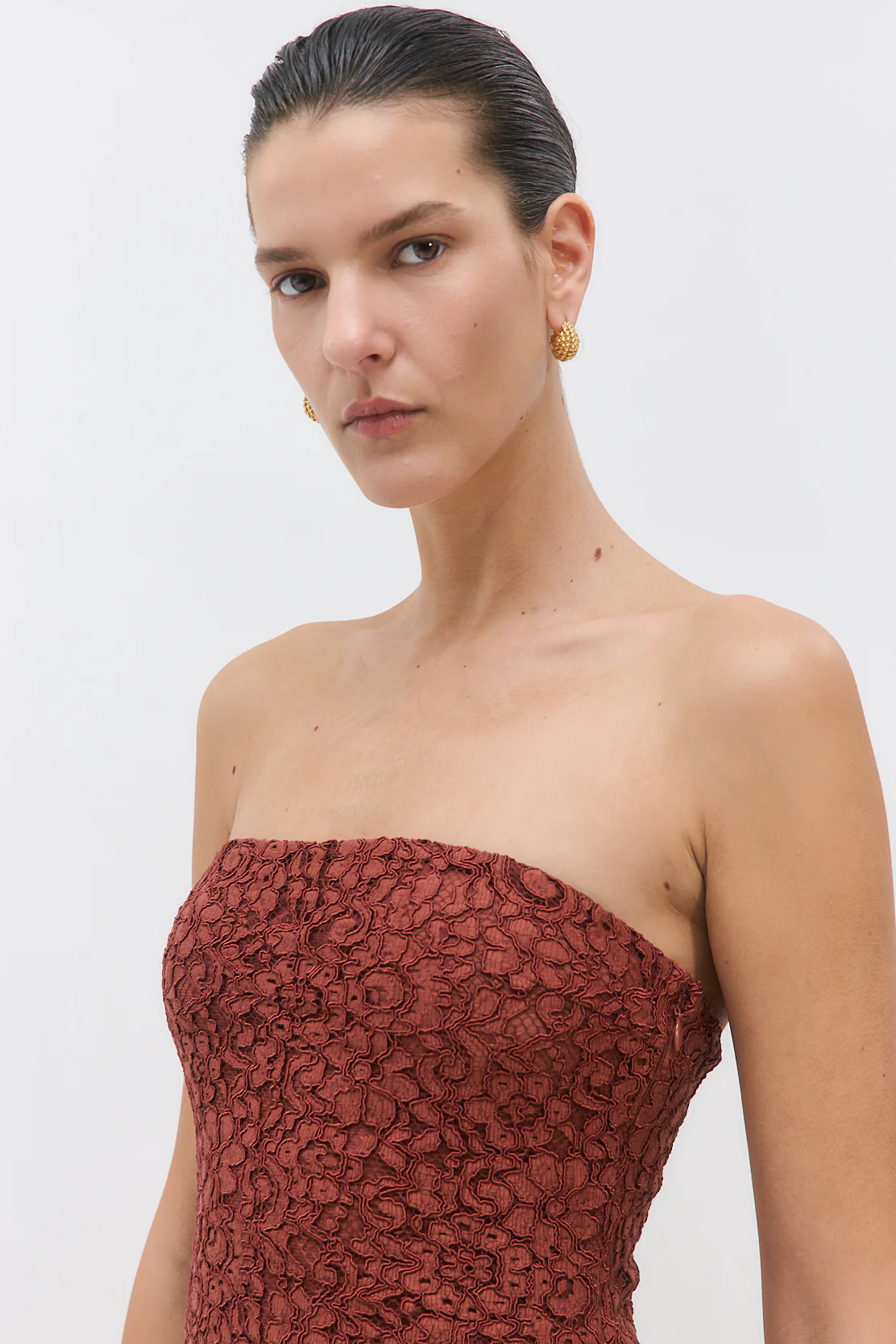 Lace Drop Waist Maxi Dress - Image 7