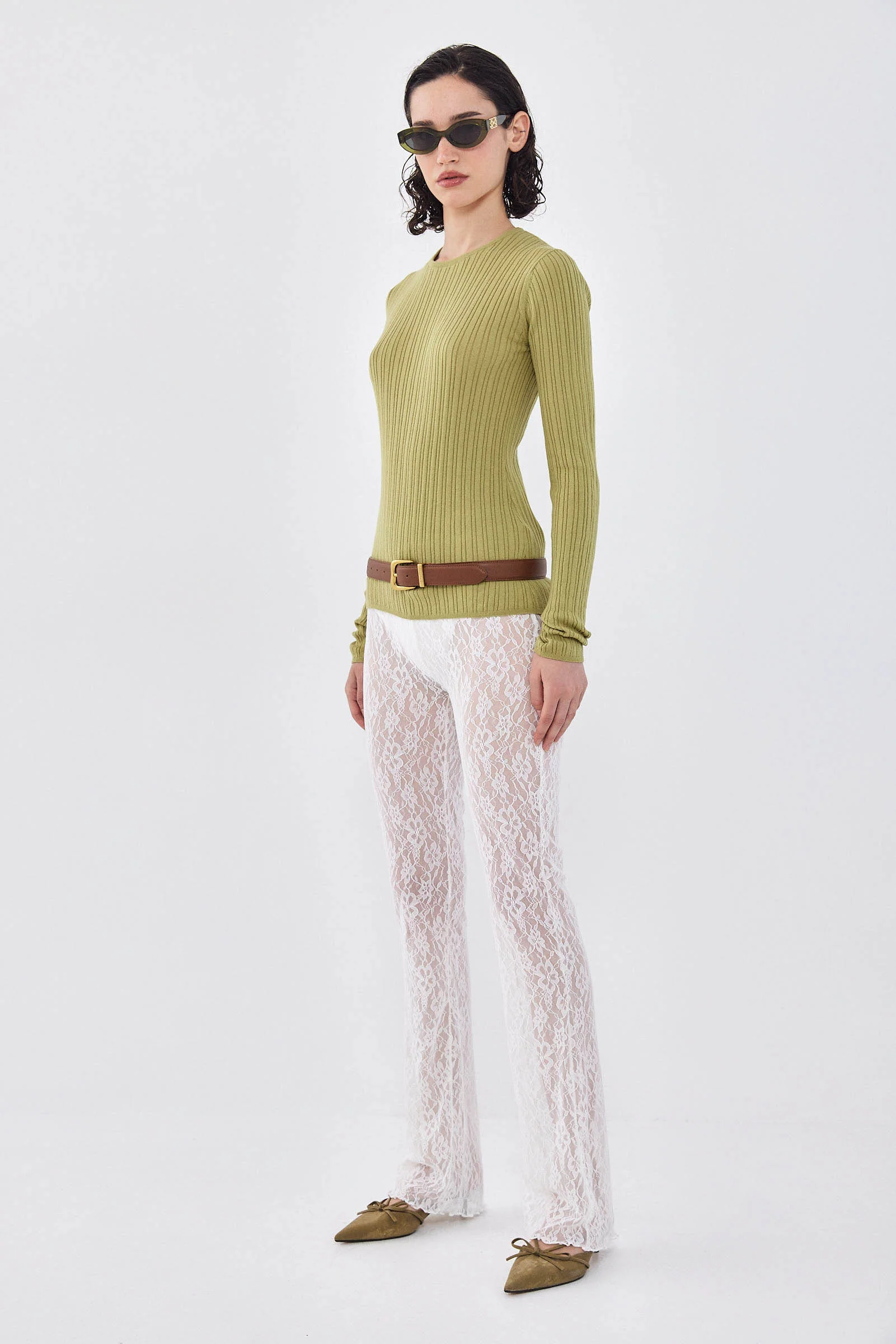 Bootcut Lace Pants - Image 4