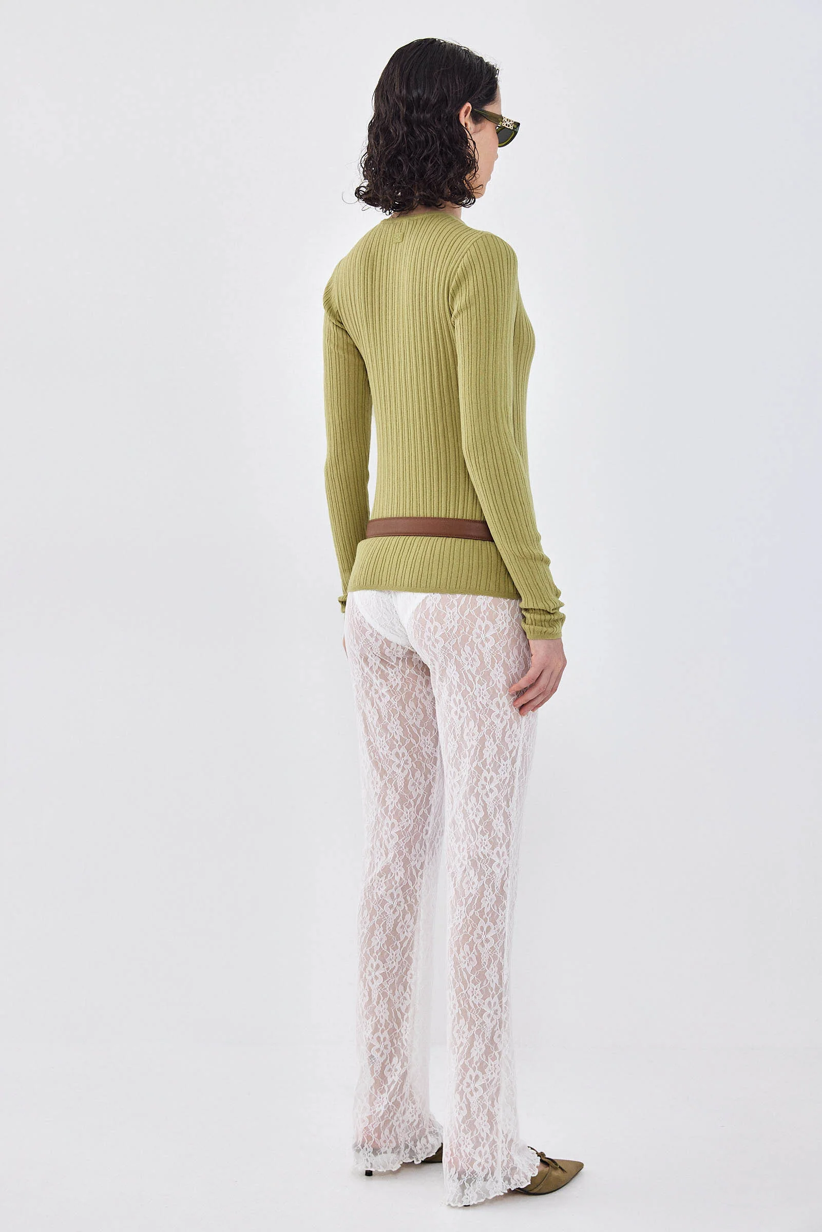Bootcut Lace Pants - Image 5