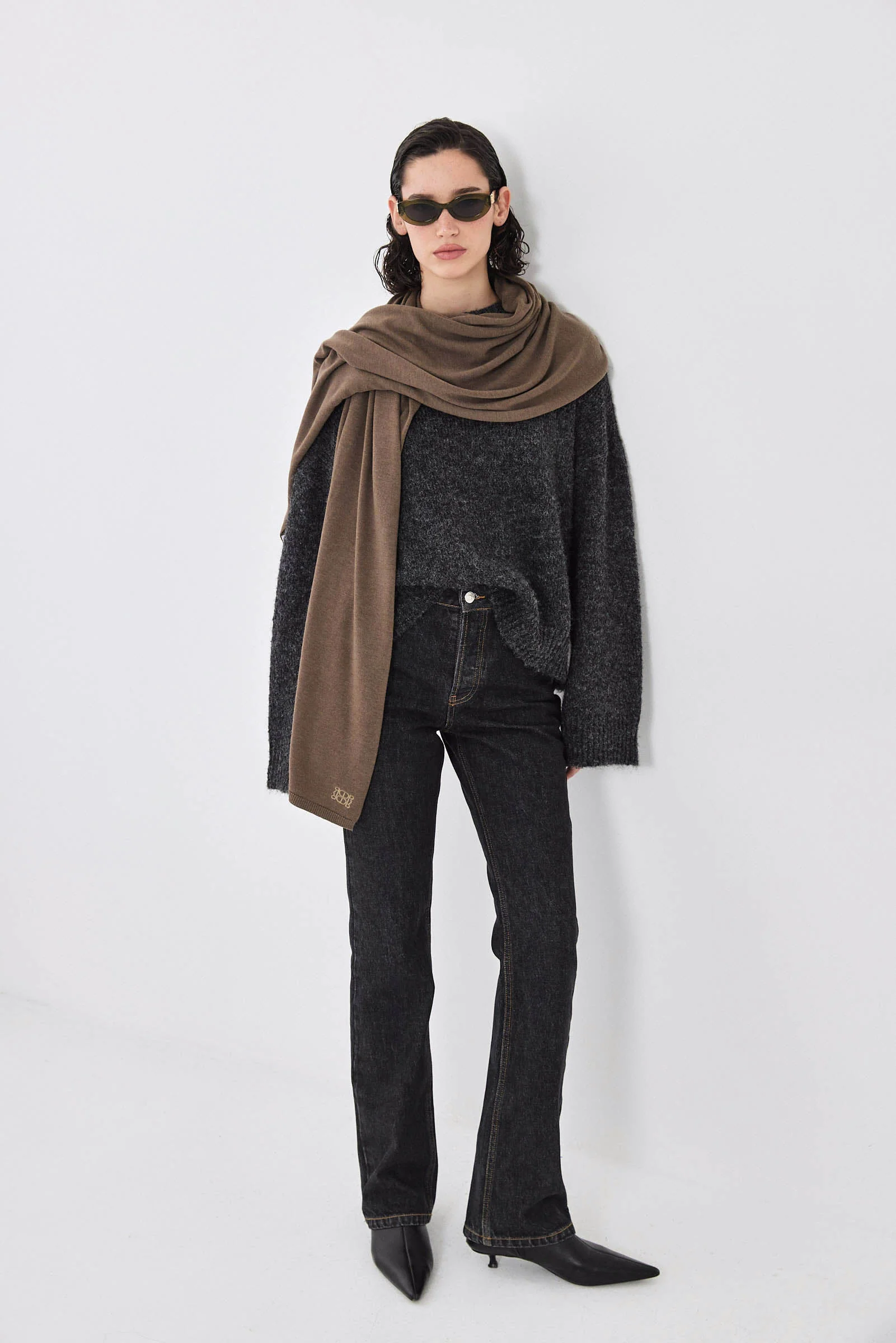 Light Knitted Scarf - Image 5