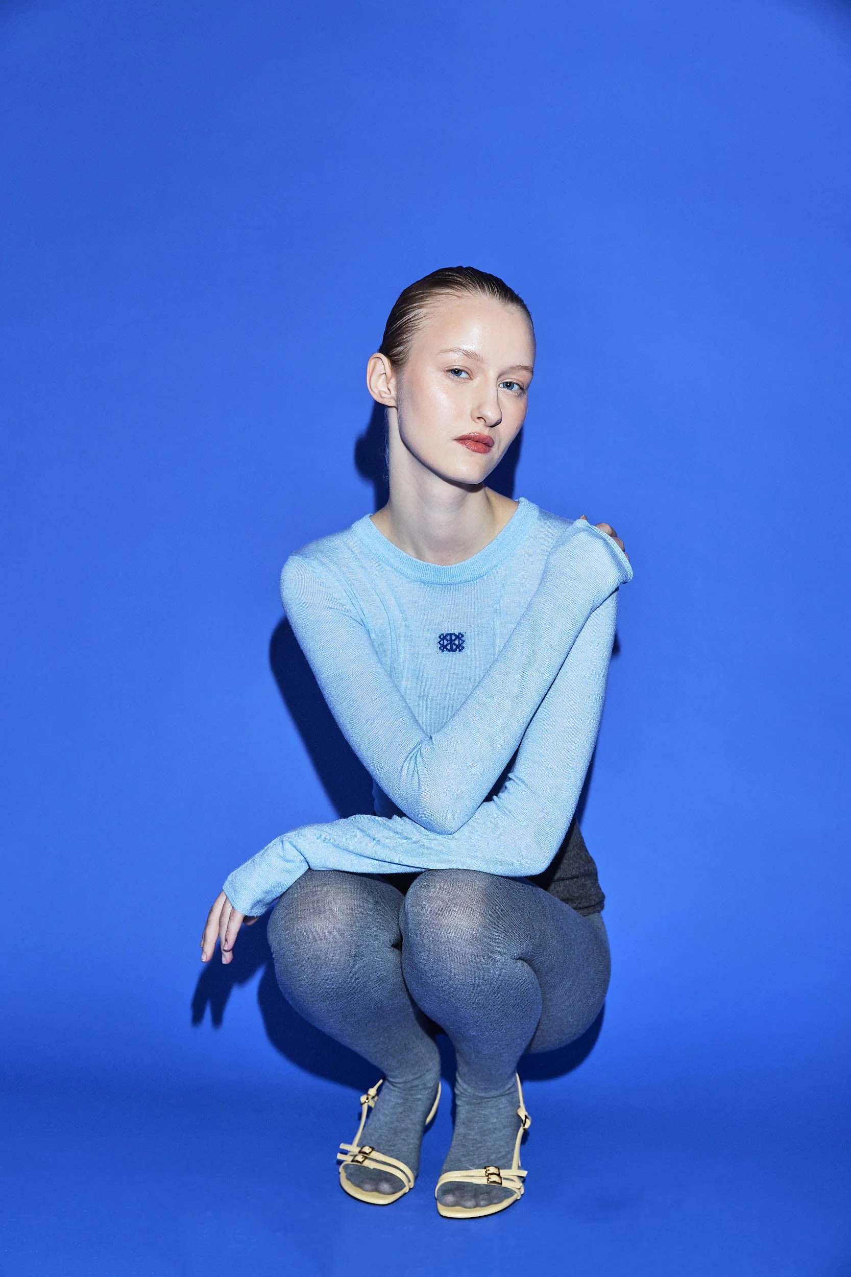 Lightweight Crew Neck Knit - Image 5