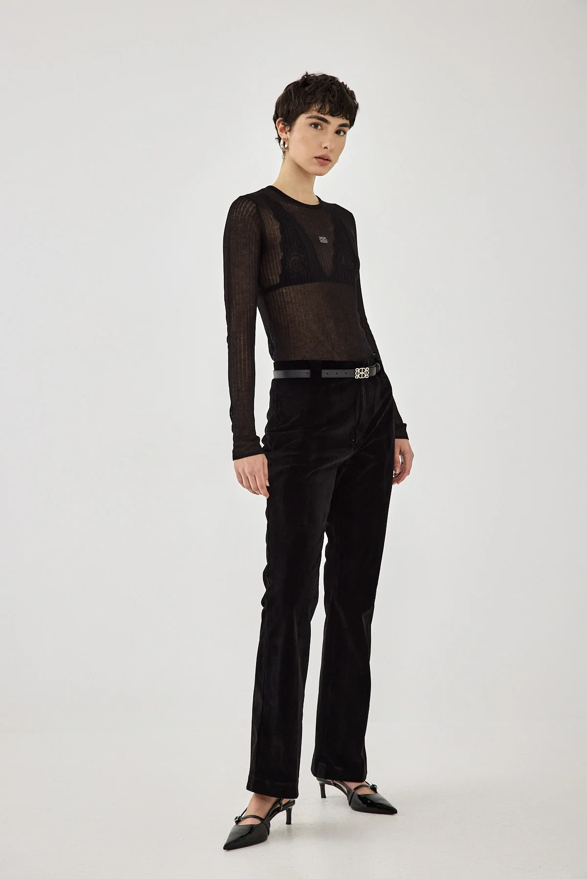 Lightweight Sheer Knitted Top - Image 4