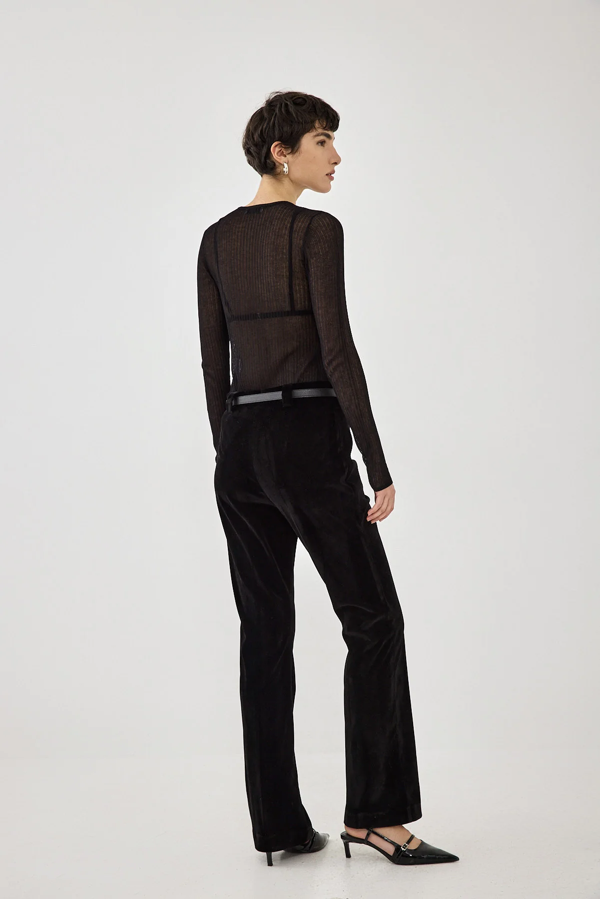 Lightweight Sheer Knitted Top - Image 5