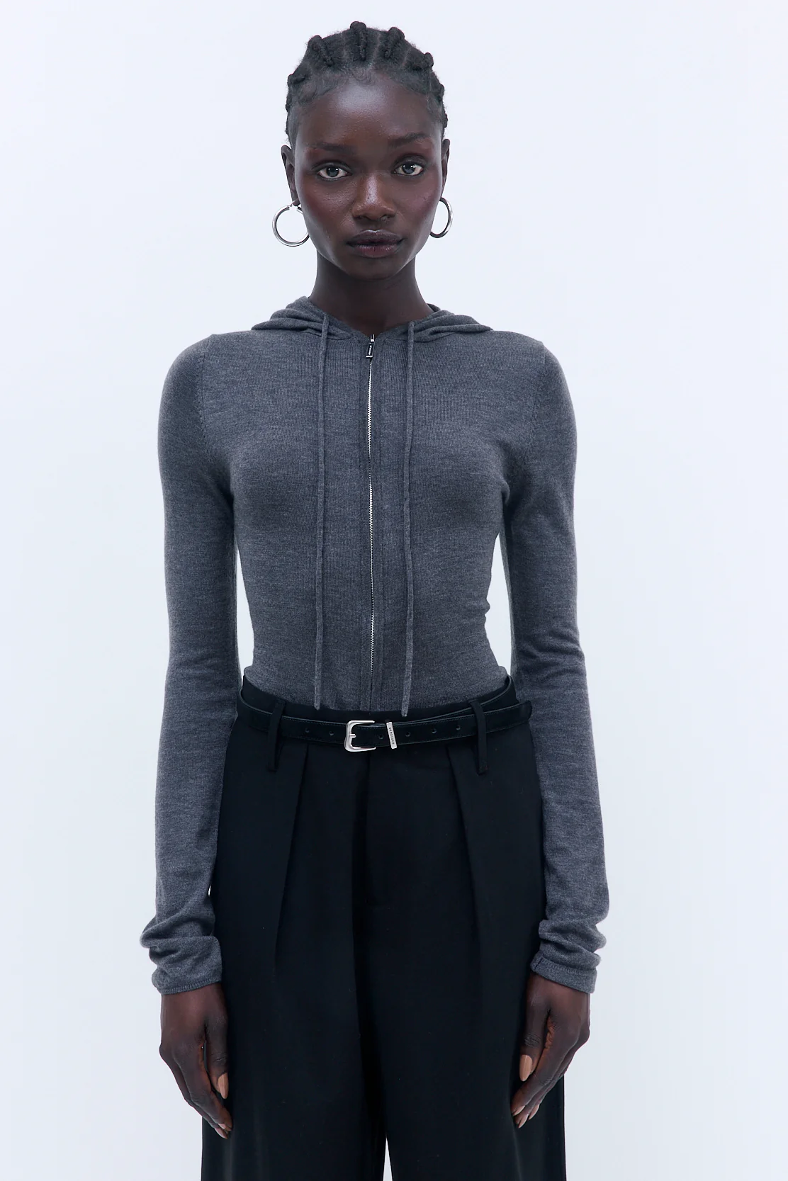 Lightweight Zipper Cardigan