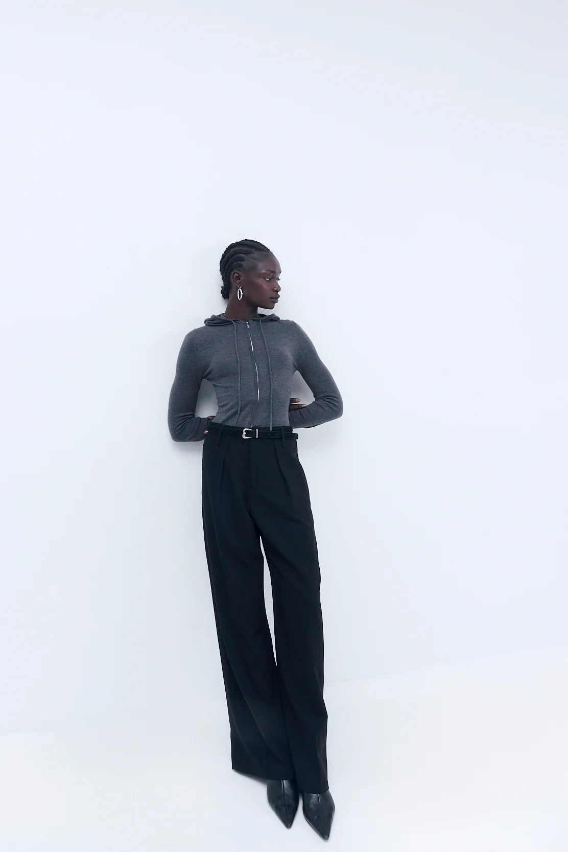 Lightweight Zipper Cardigan - Image 3