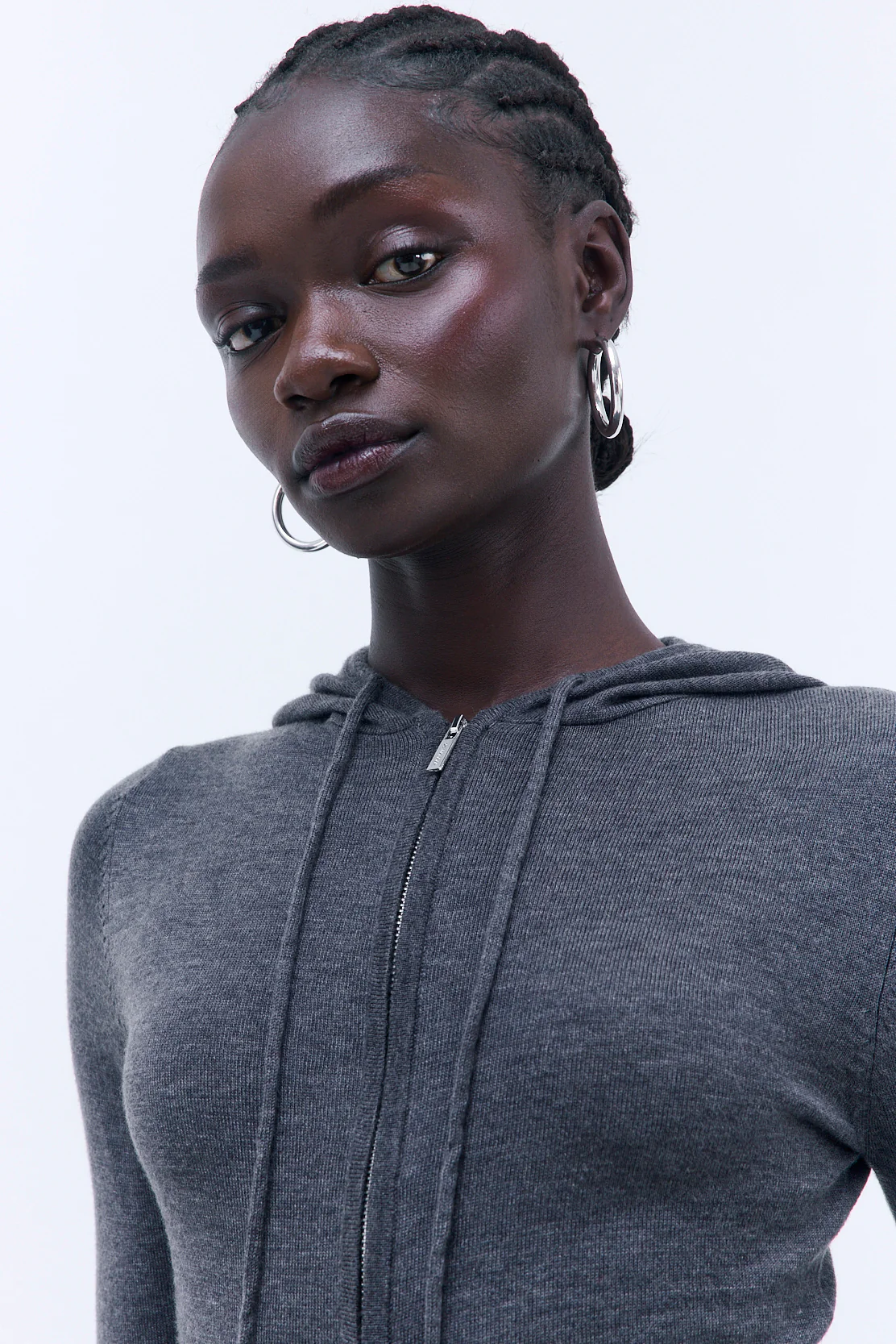 Lightweight Zipper Cardigan - Image 6
