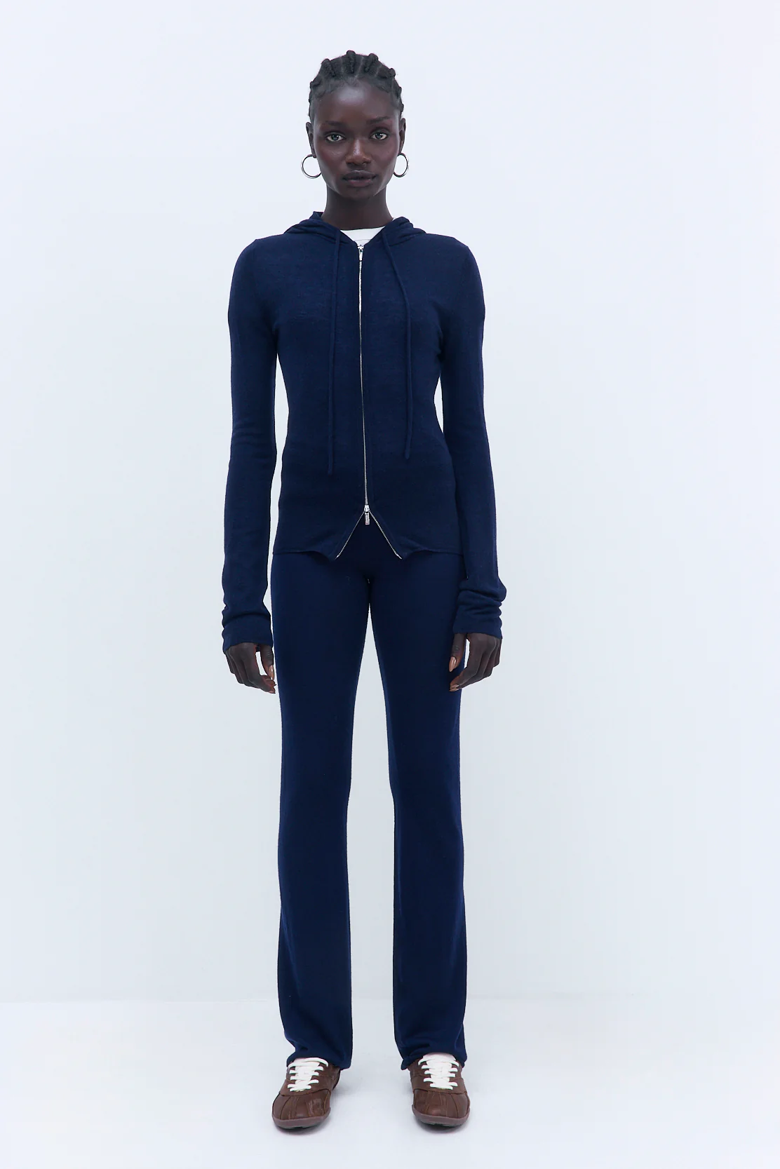 Lightweight Zipper Cardigan - Image 2