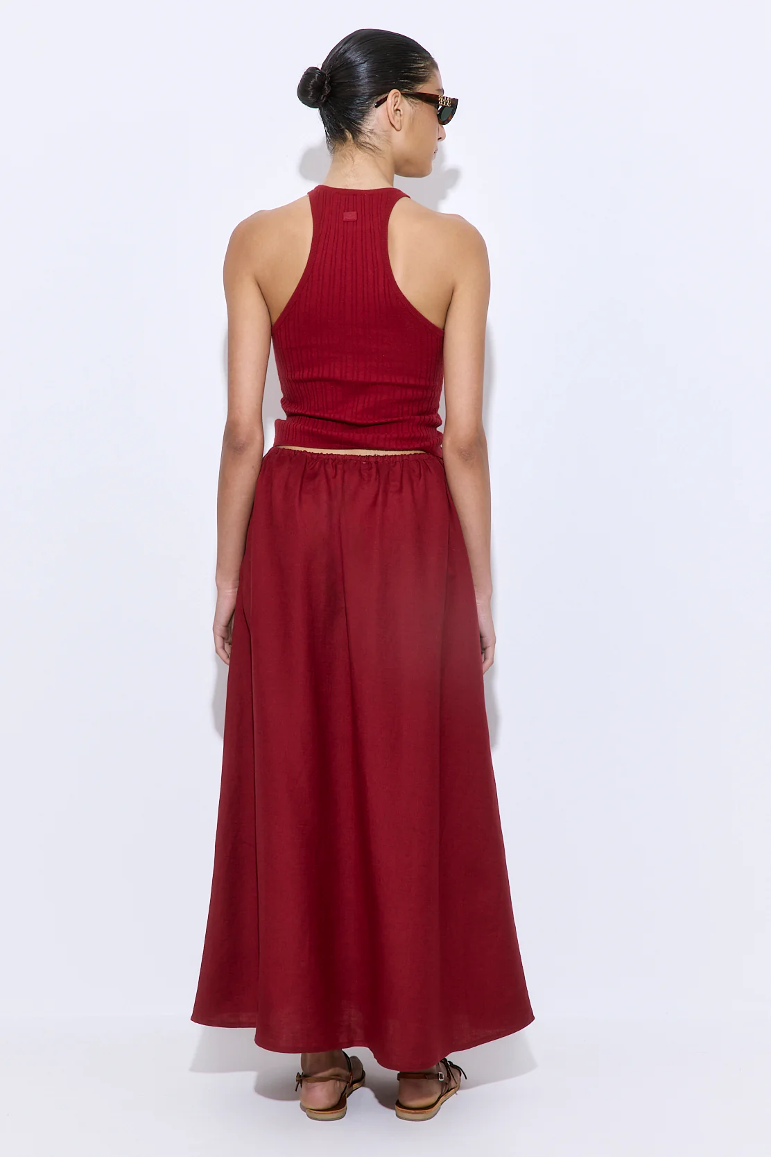 Linen Maxi Skirt - Image 5