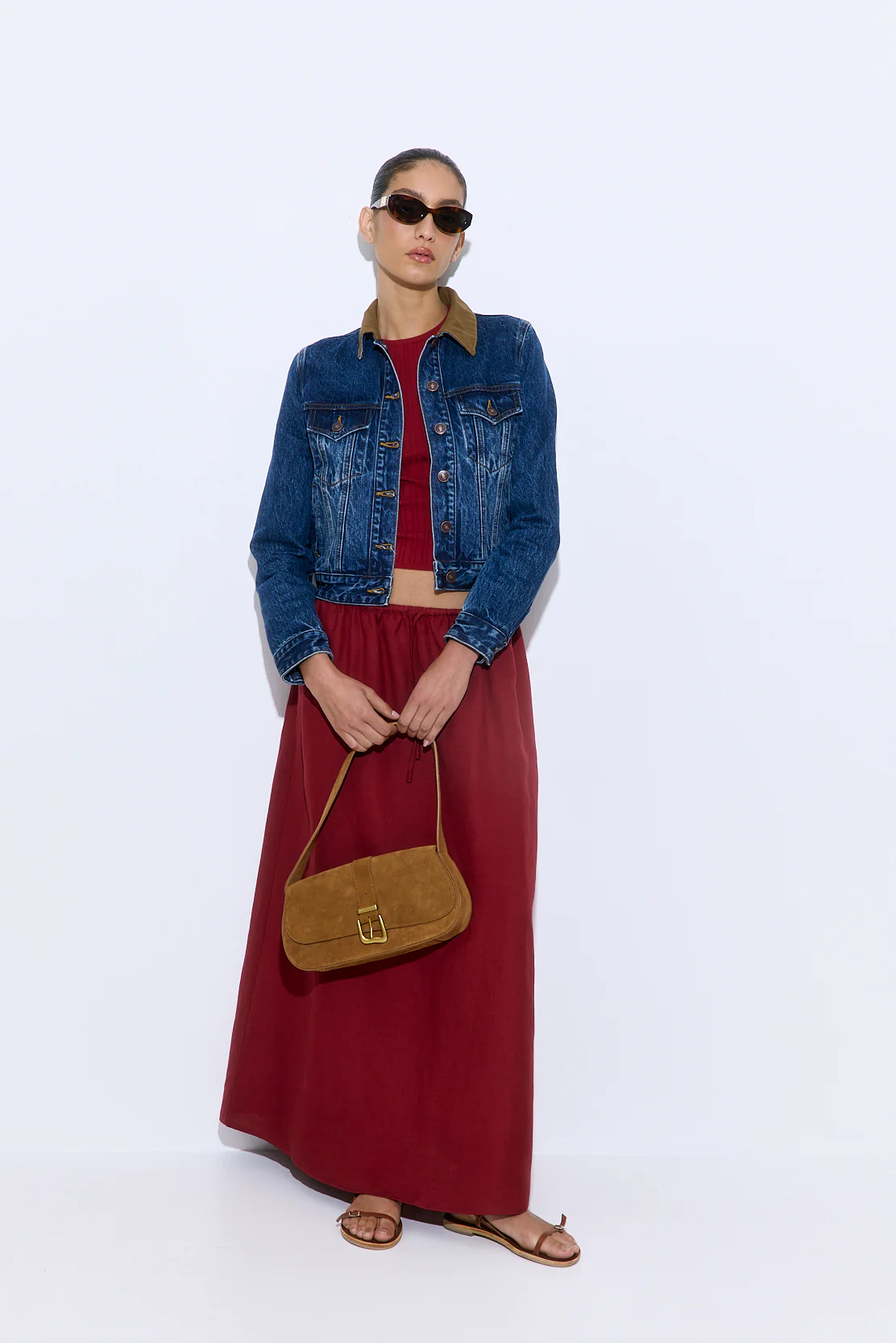 Linen Maxi Skirt - Image 7