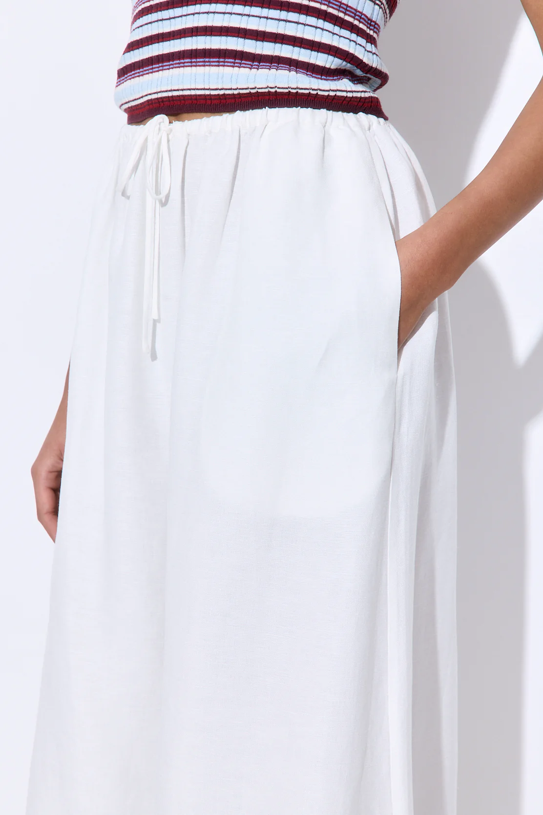 Linen Maxi Skirt - Image 6