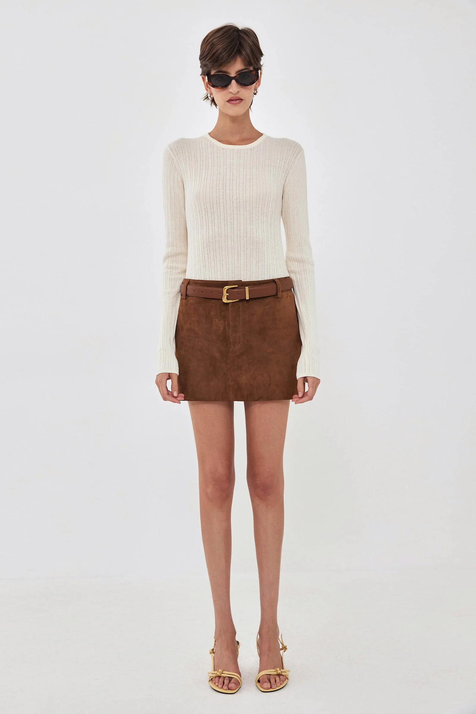 Long Sleeve Ribbed Knit - Image 2