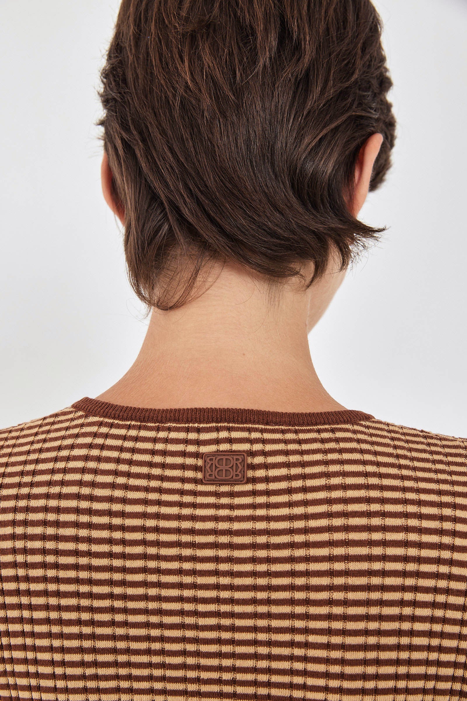 Long Sleeve Ribbed Striped Knit - Image 6