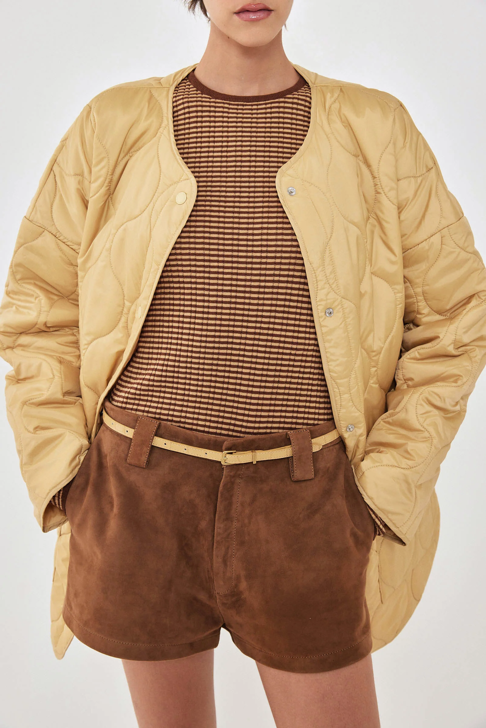 Long Sleeve Ribbed Striped Knit - Image 8