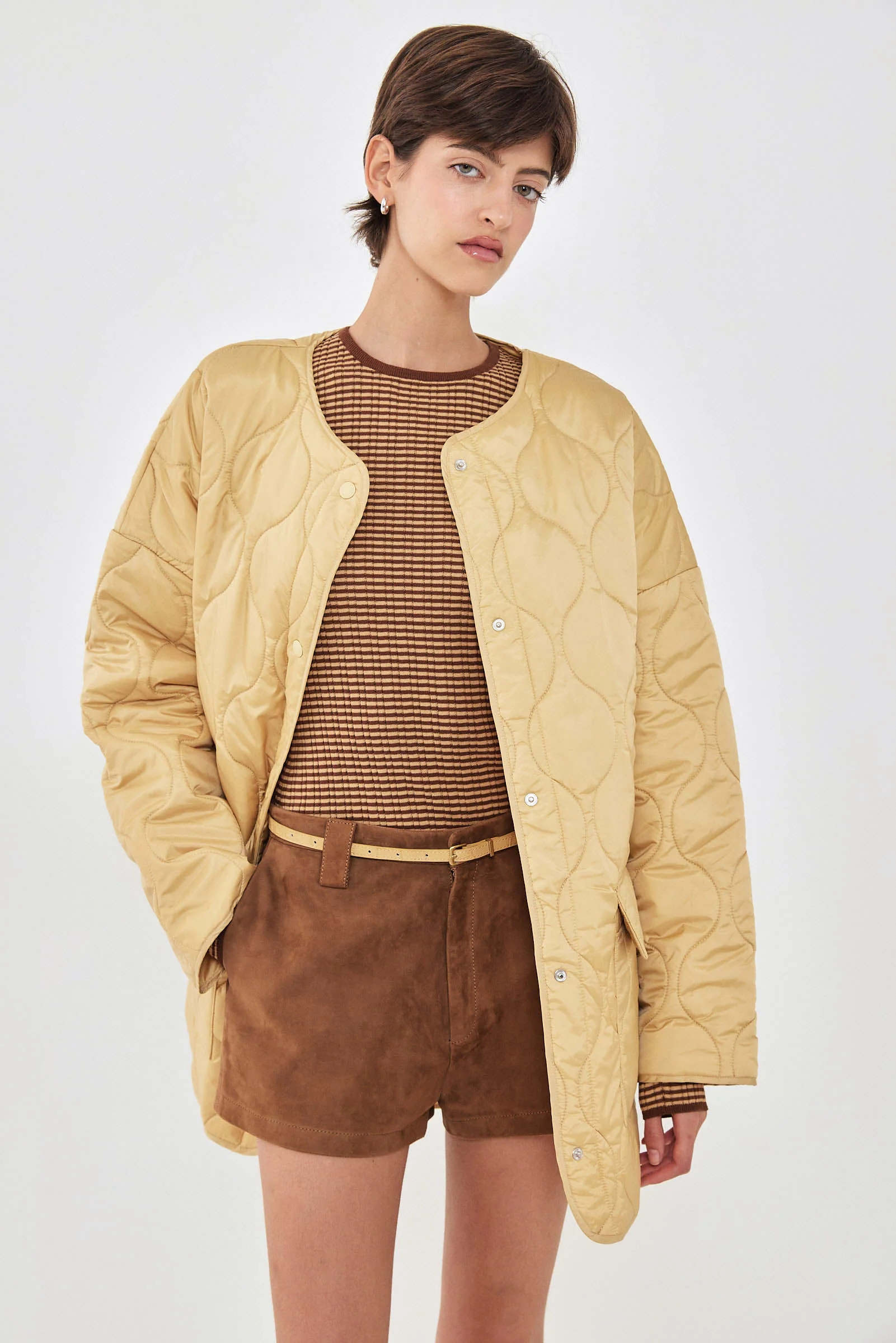 Long Sleeve Ribbed Striped Knit - Image 9