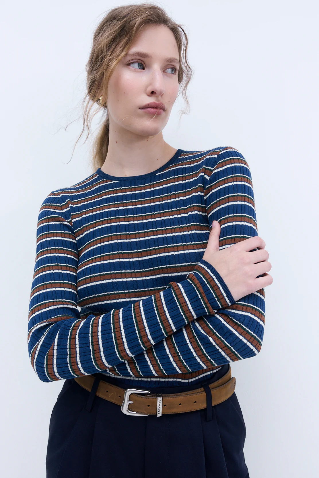 Long Sleeved Ribbed Knit - Image 7