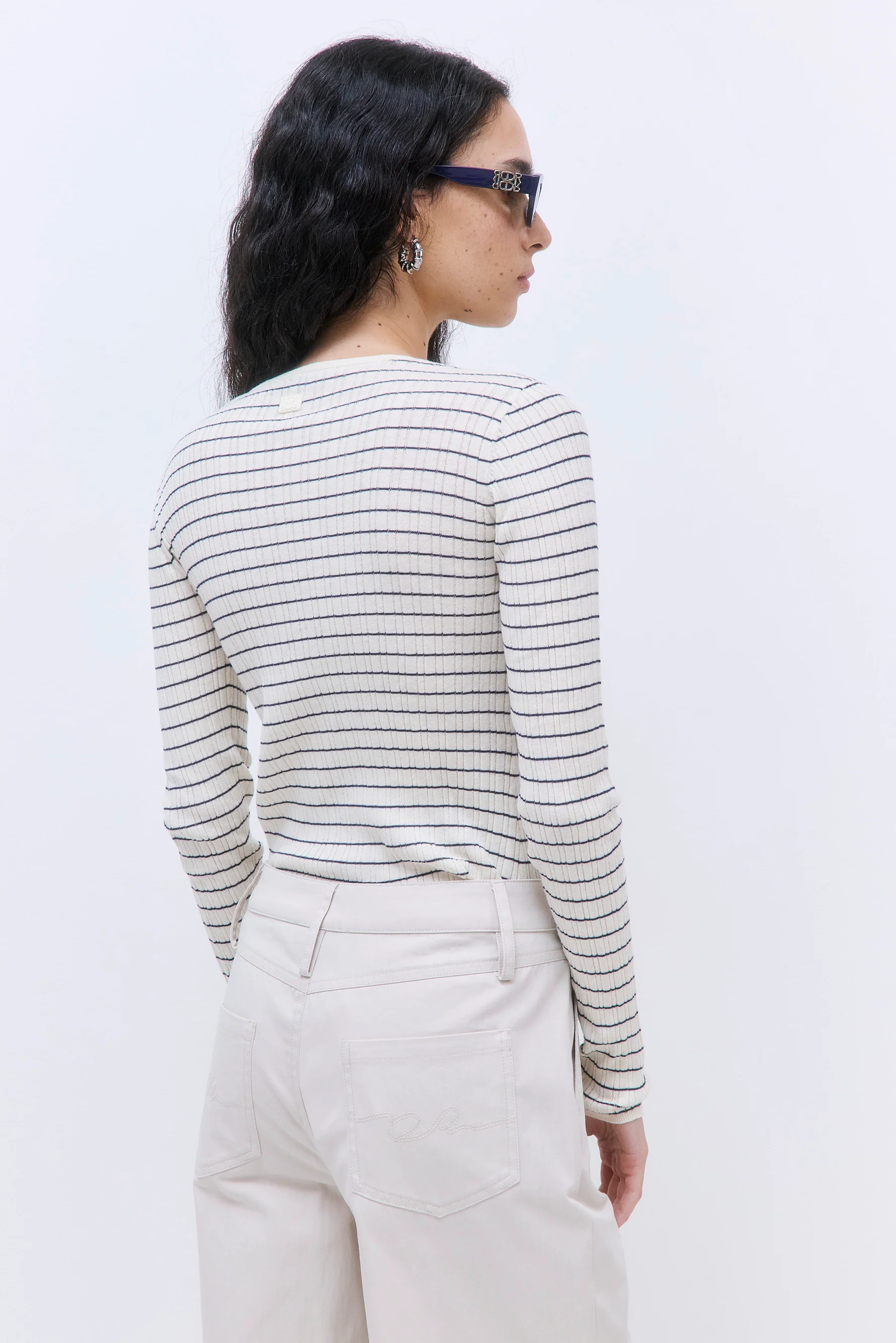 Long Sleeved Ribbed Knit - Image 5