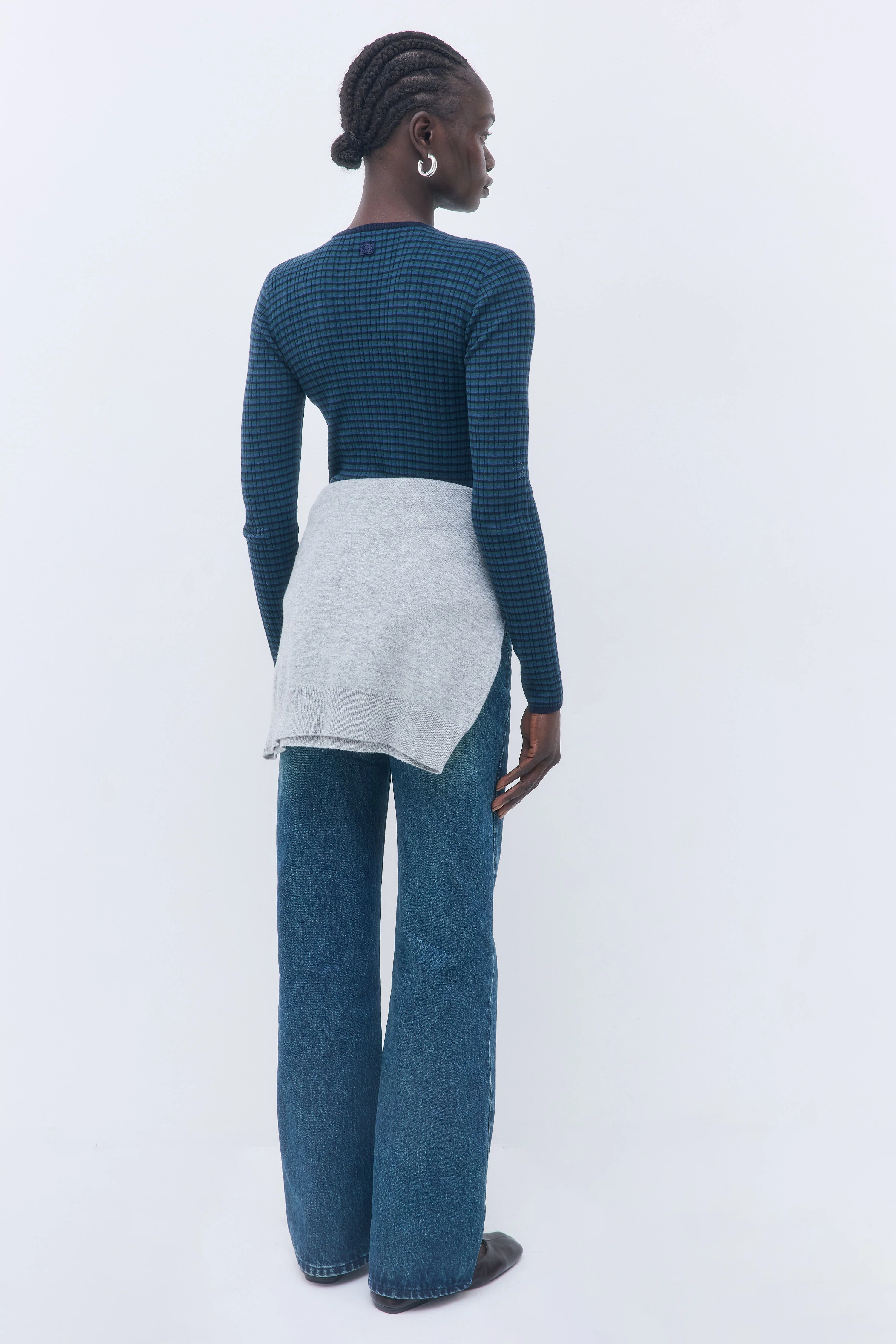 Long Sleeved Ribbed Knit - Image 5