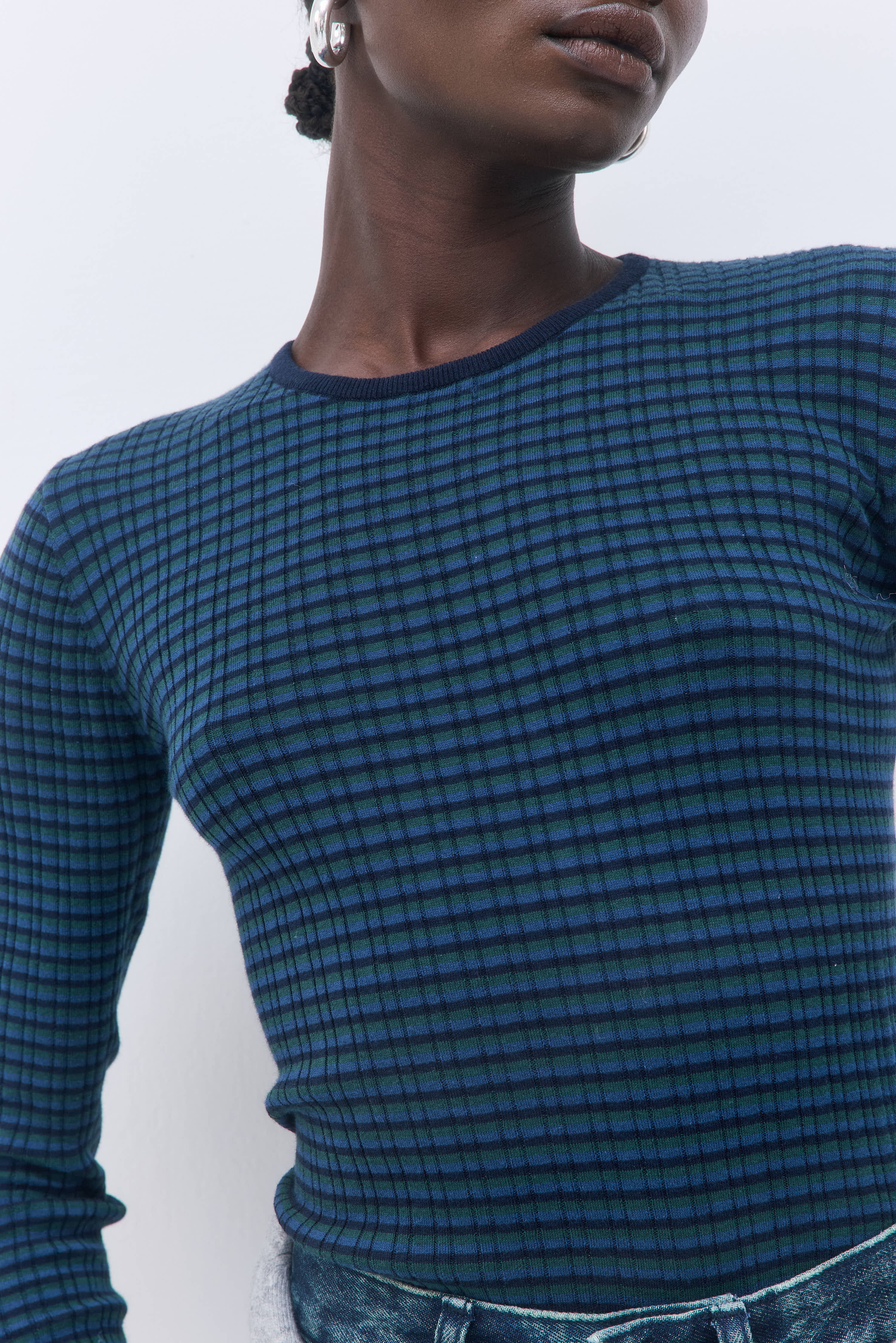 Long Sleeved Ribbed Knit - Image 7