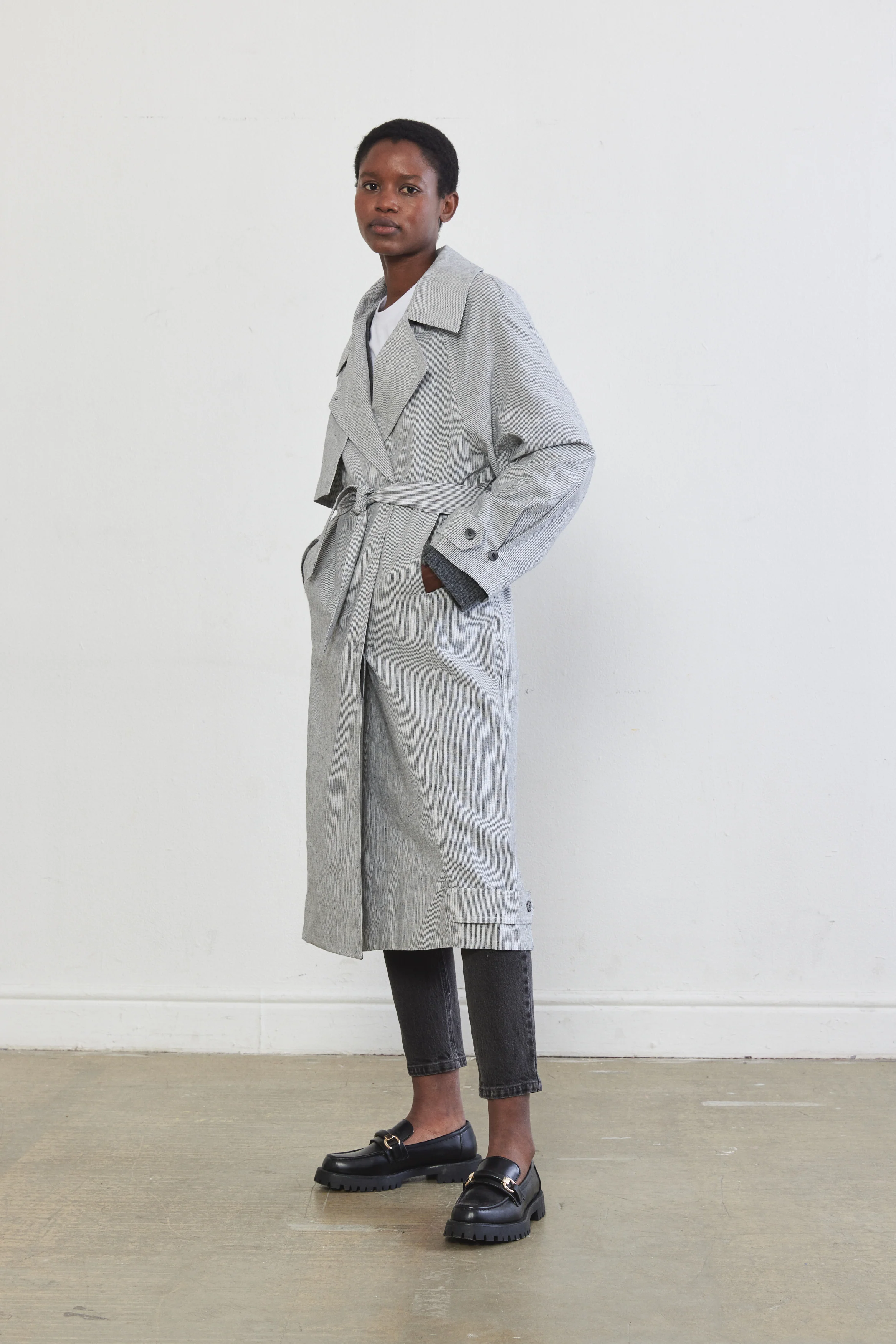 Long Trench Coat - Image 2