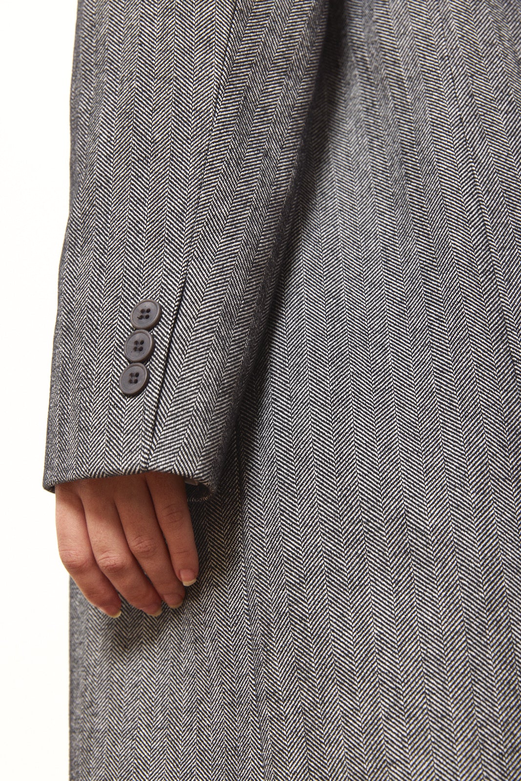 Longline Tailored Coat - Image 4