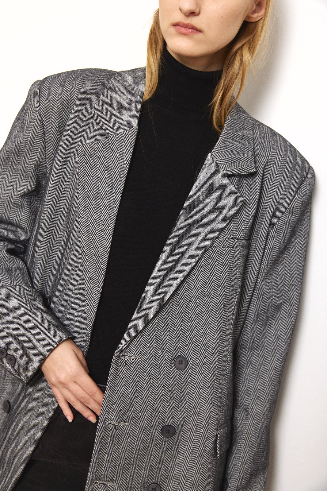 Longline Tailored Coat - Image 7