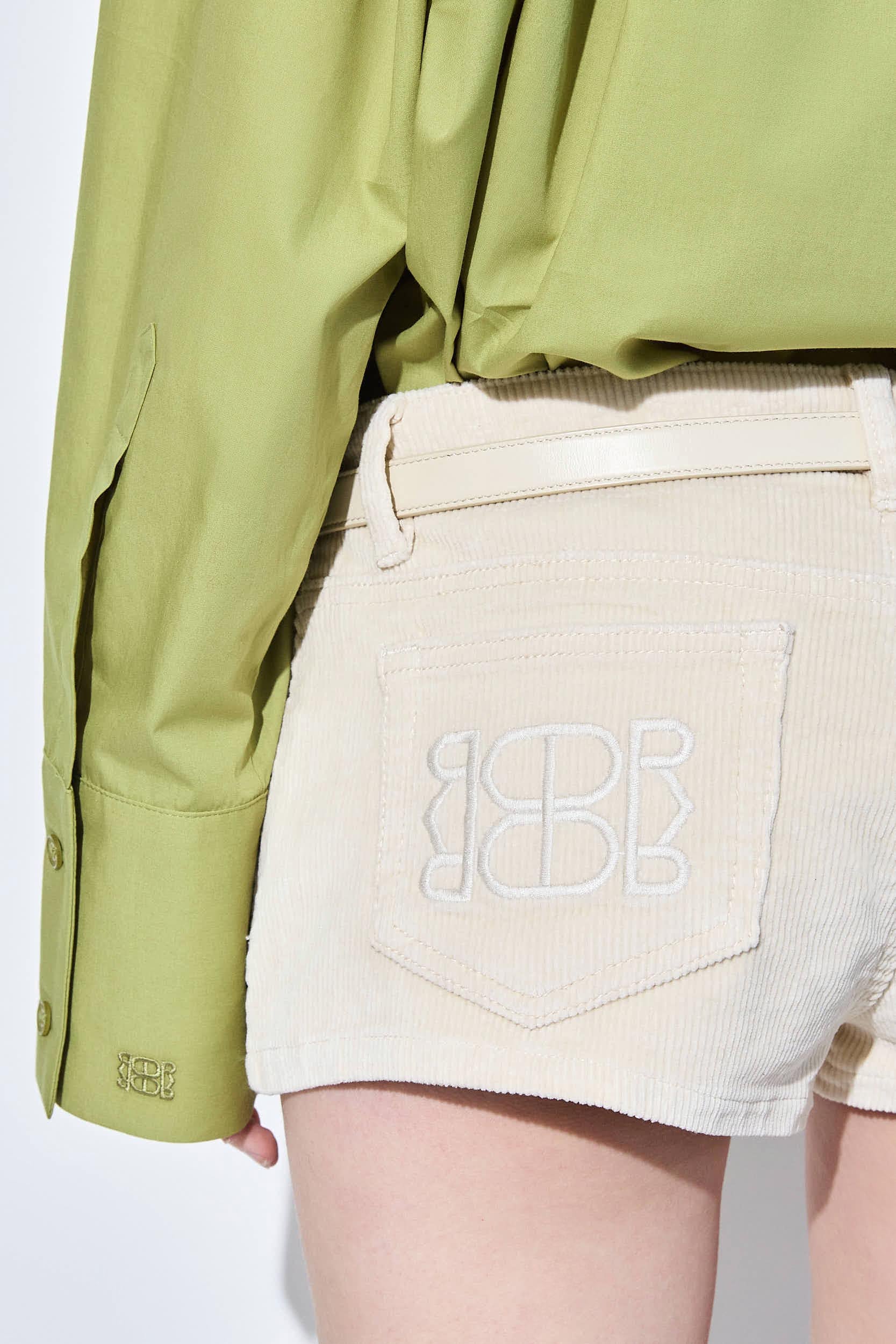 Low Rise Micro Mini Corduroy Shorts - Image 6