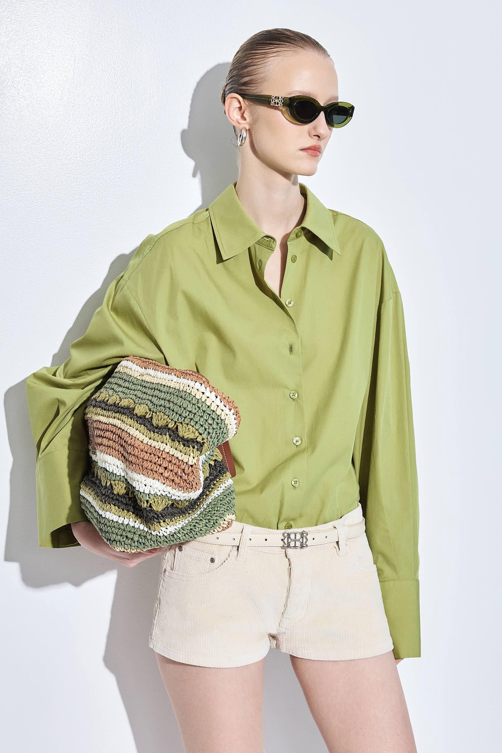 Low Rise Micro Mini Corduroy Shorts - Image 7