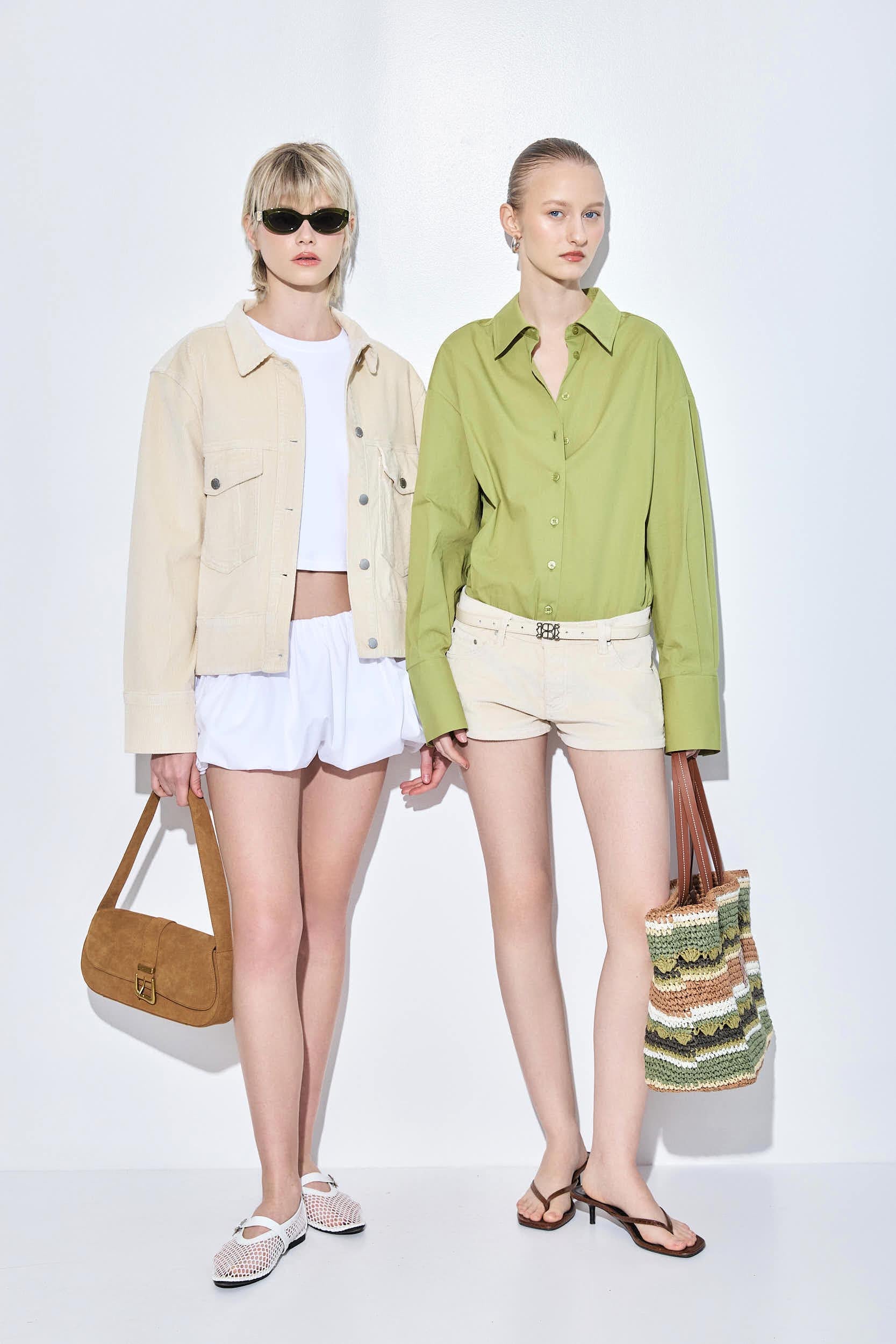 Low Rise Micro Mini Corduroy Shorts - Image 8