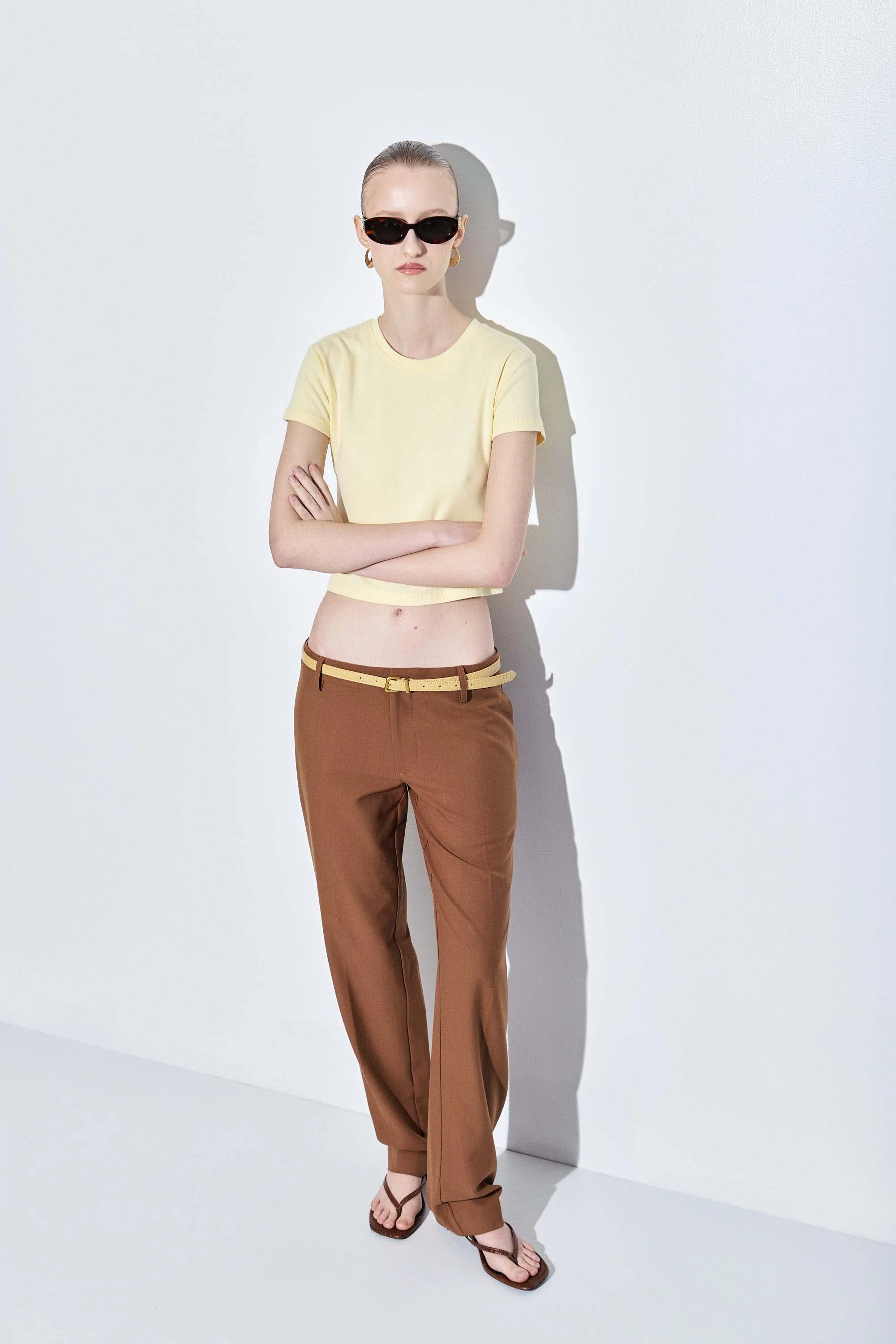 Low Rise Tailored Daddy Pants - Image 3