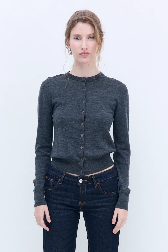 Merino Wool Cardigan