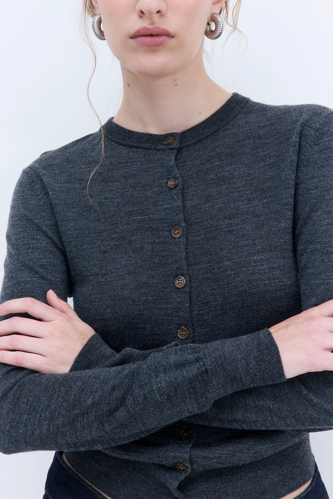 Merino Wool Cardigan - Image 6