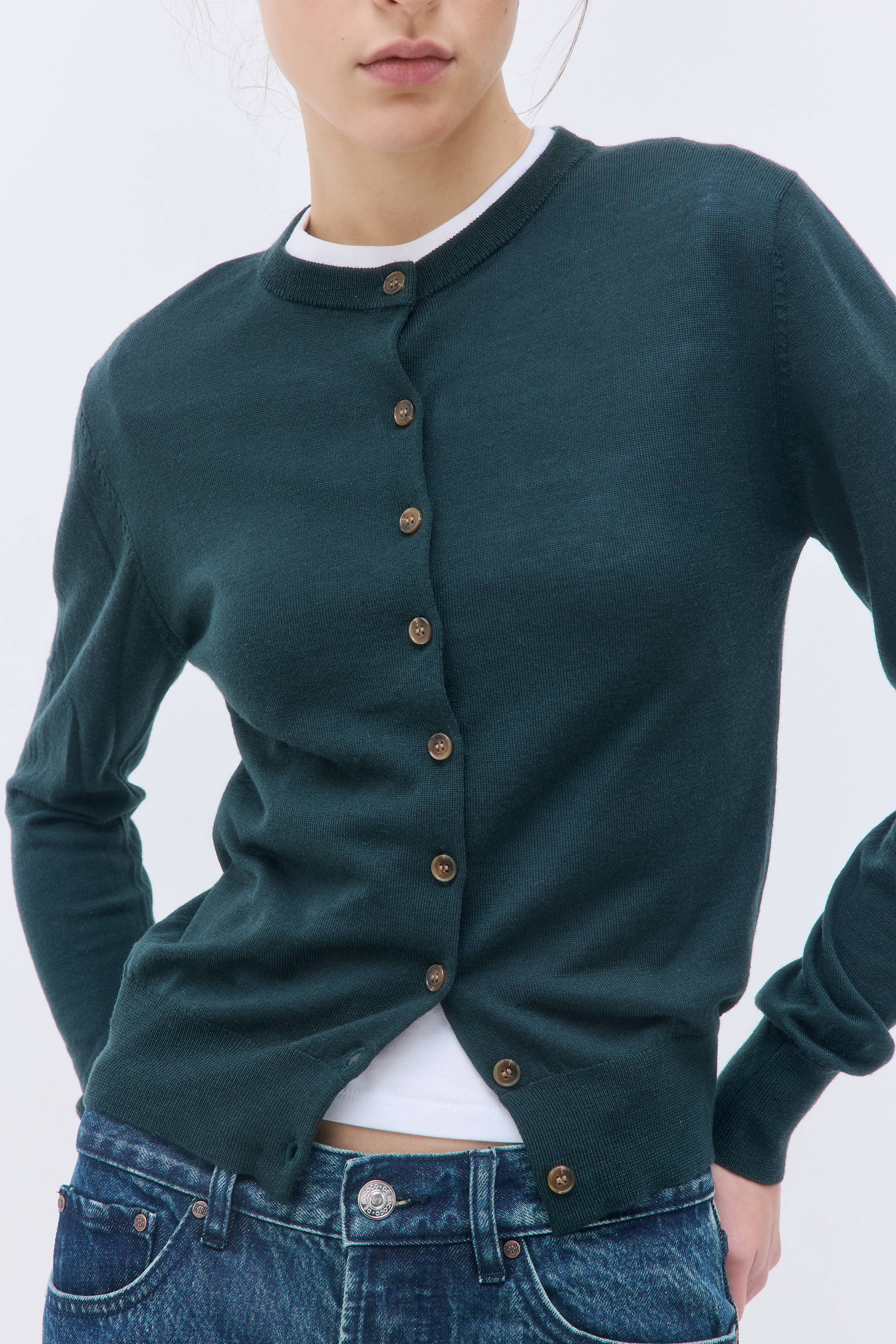 Merino Wool Cardigan - Image 6