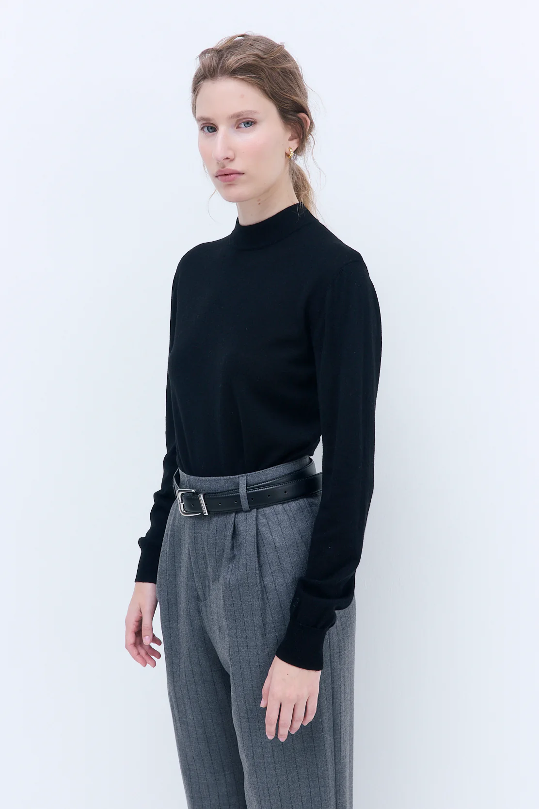 Merino Wool Crew Neck Sweater - Image 4