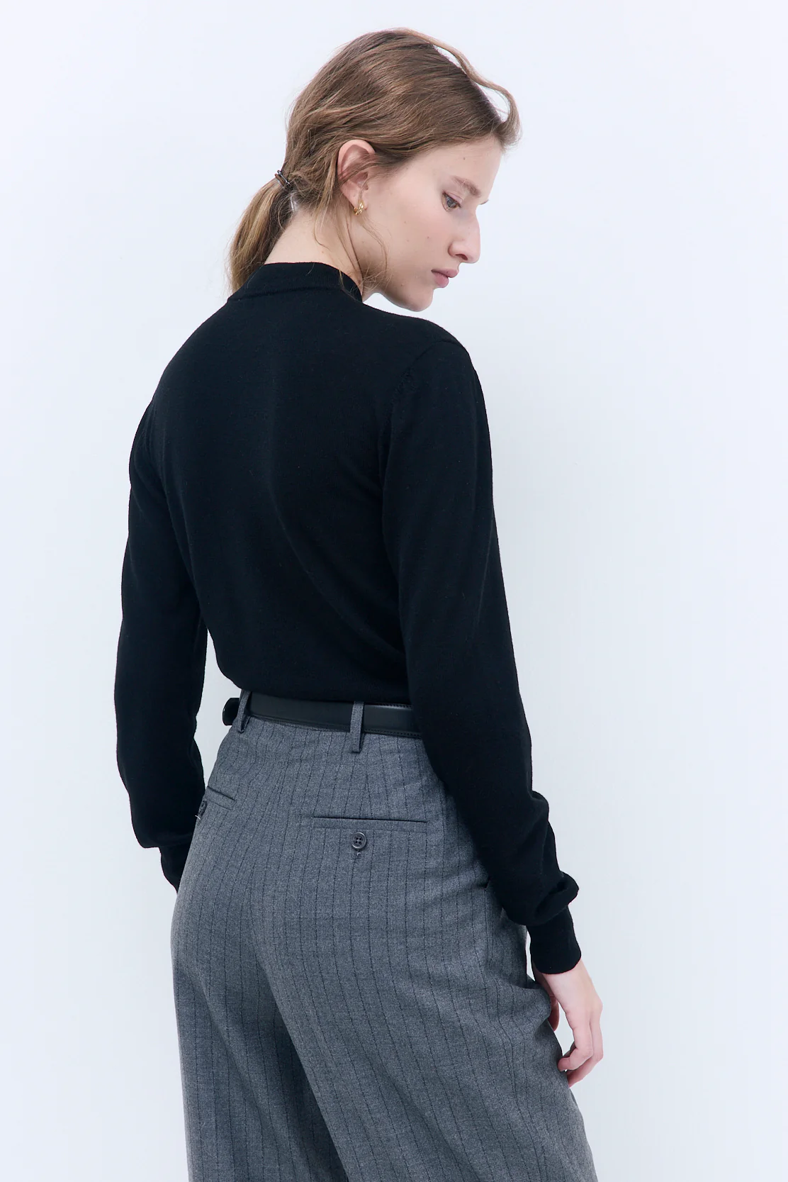 Merino Wool Crew Neck Sweater - Image 5