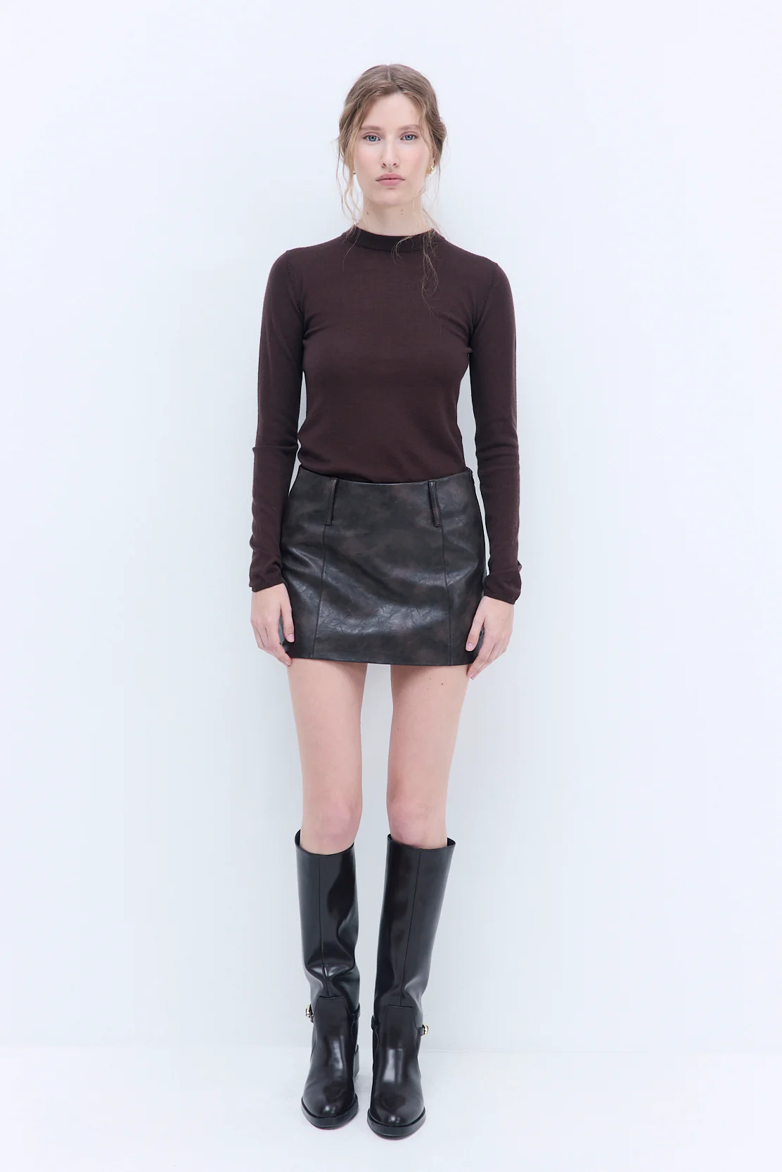 Merino Wool Crewneck Top - Image 2